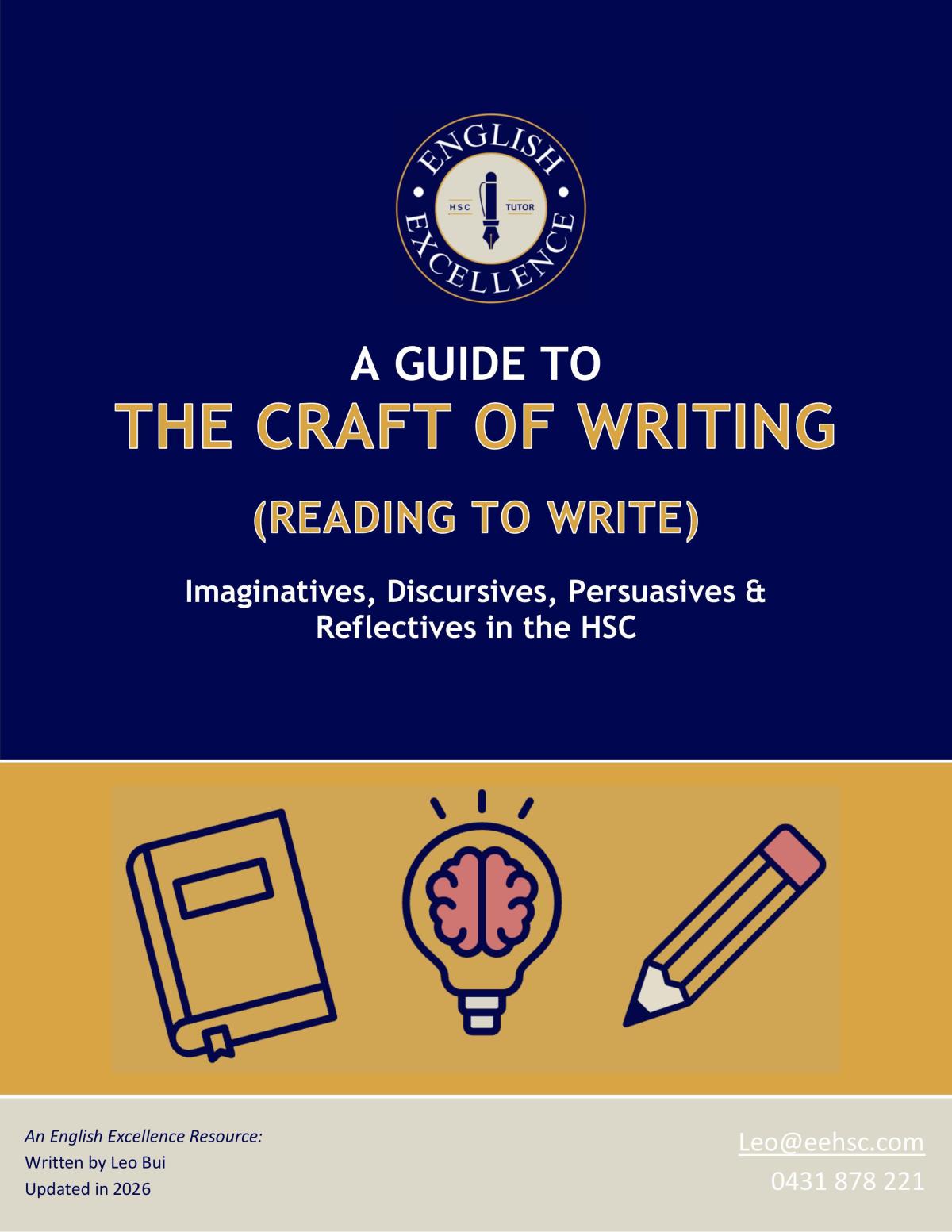 Guide to Craft of Writing - Page 1