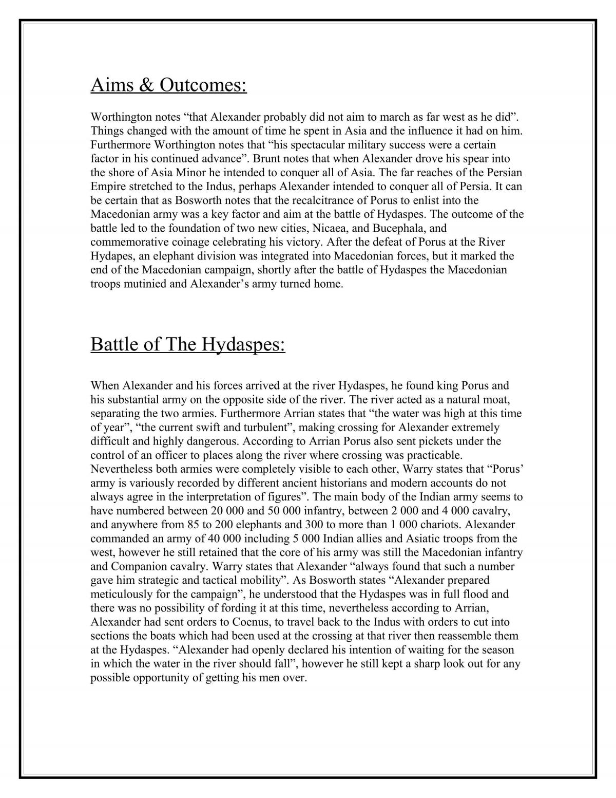 Battle of the Hydaspes - Page 1