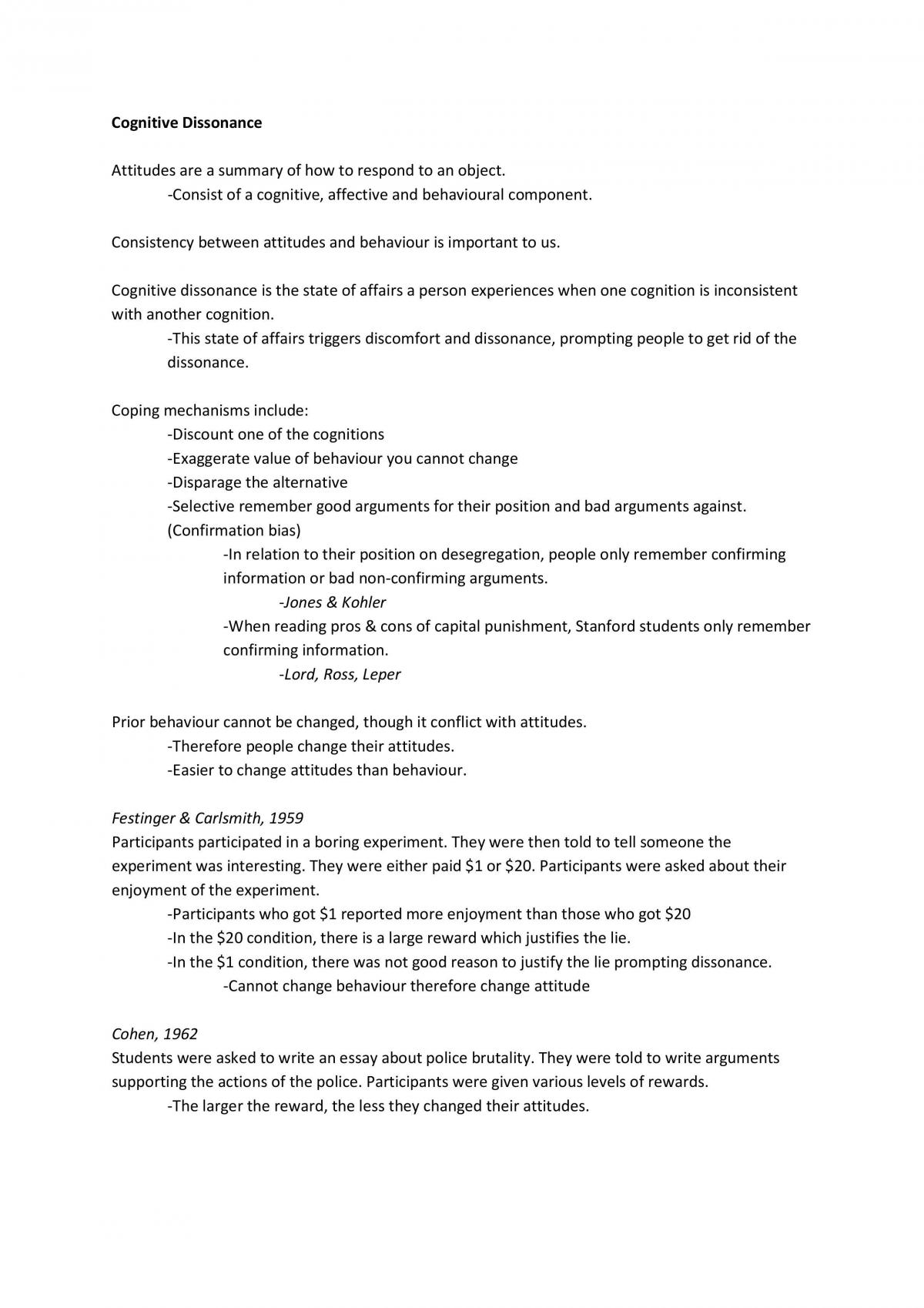 Post-Midsem Social Psychology Notes - Page 1