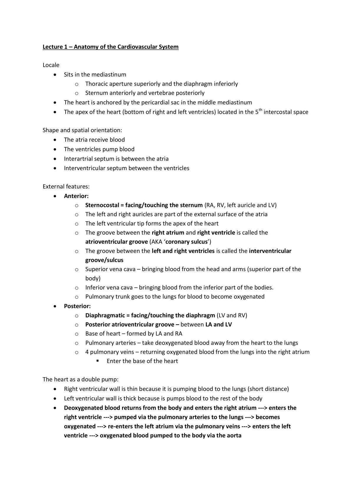 Full in Depth Notes of Unit BMED2403 - Page 1