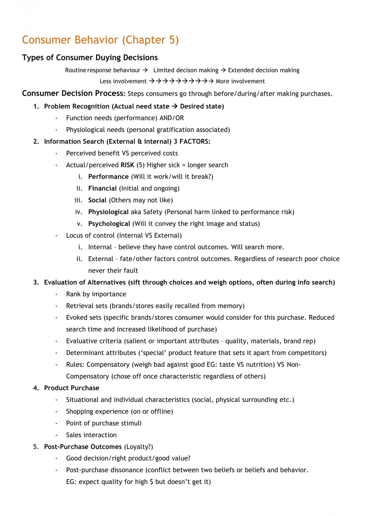 BSB126 Full Study Notes - Page 1