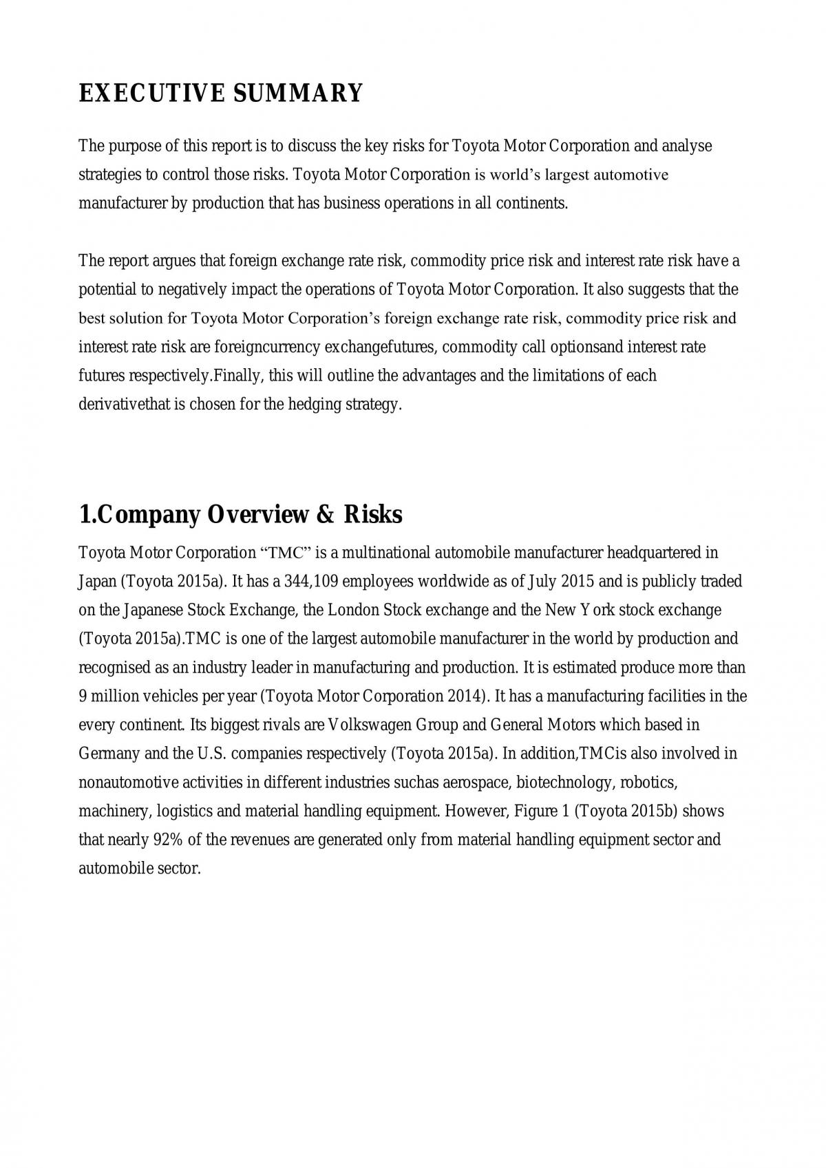 Derivatives Assigment - Page 1