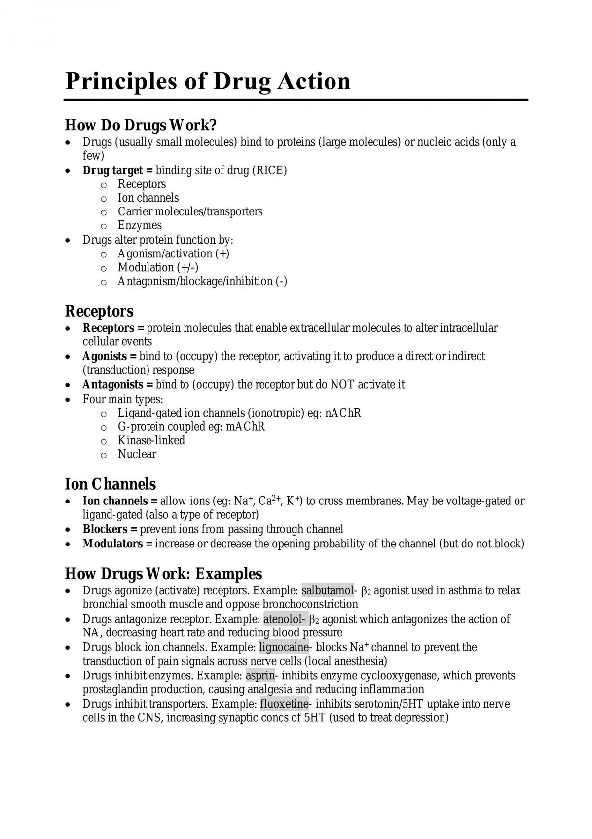 PCOL2012 Complete Notes - Page 1