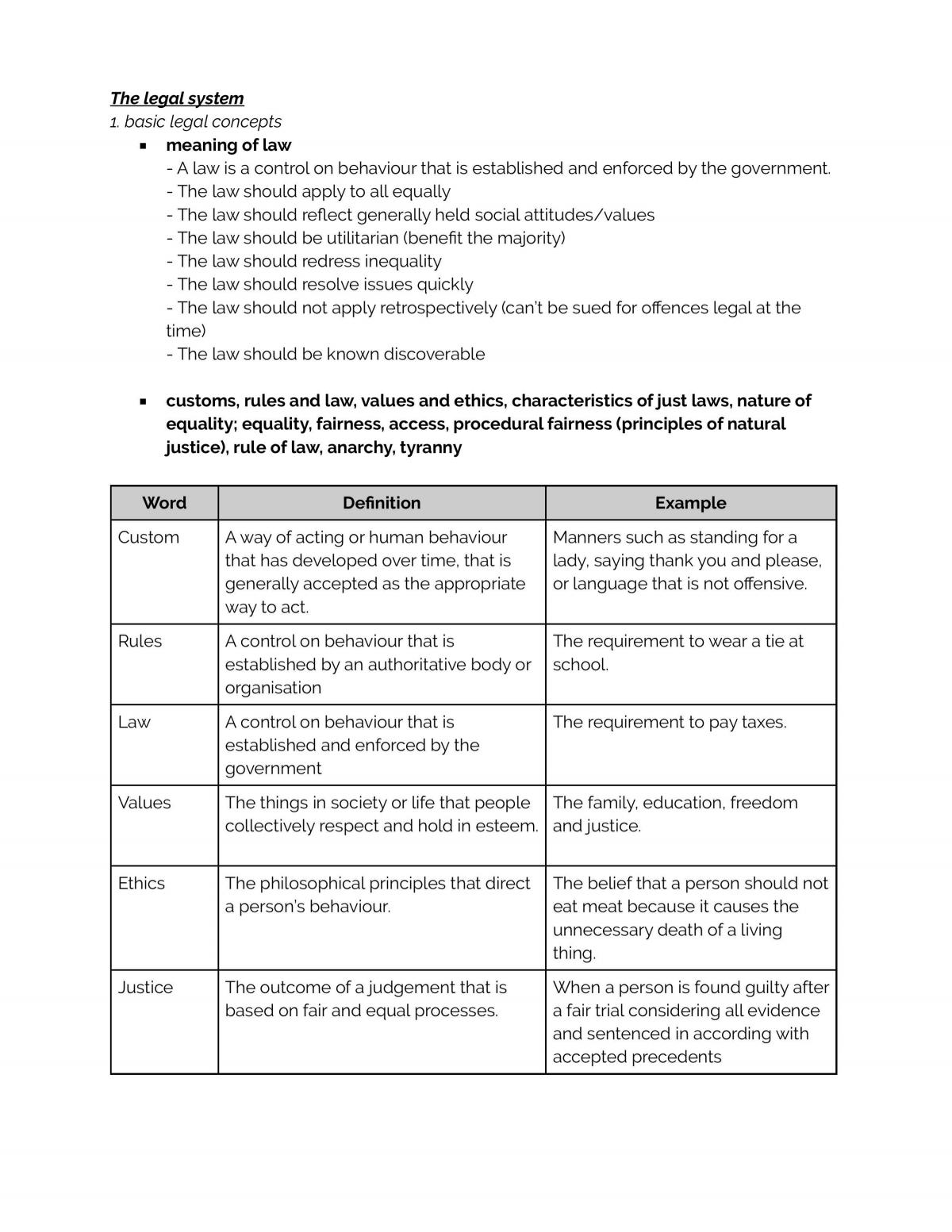 Notes on Syllabus - Page 1