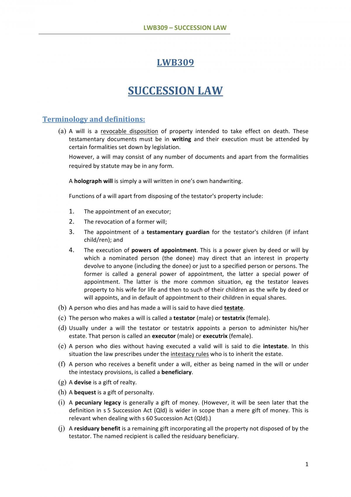 Complete Notes - Page 1
