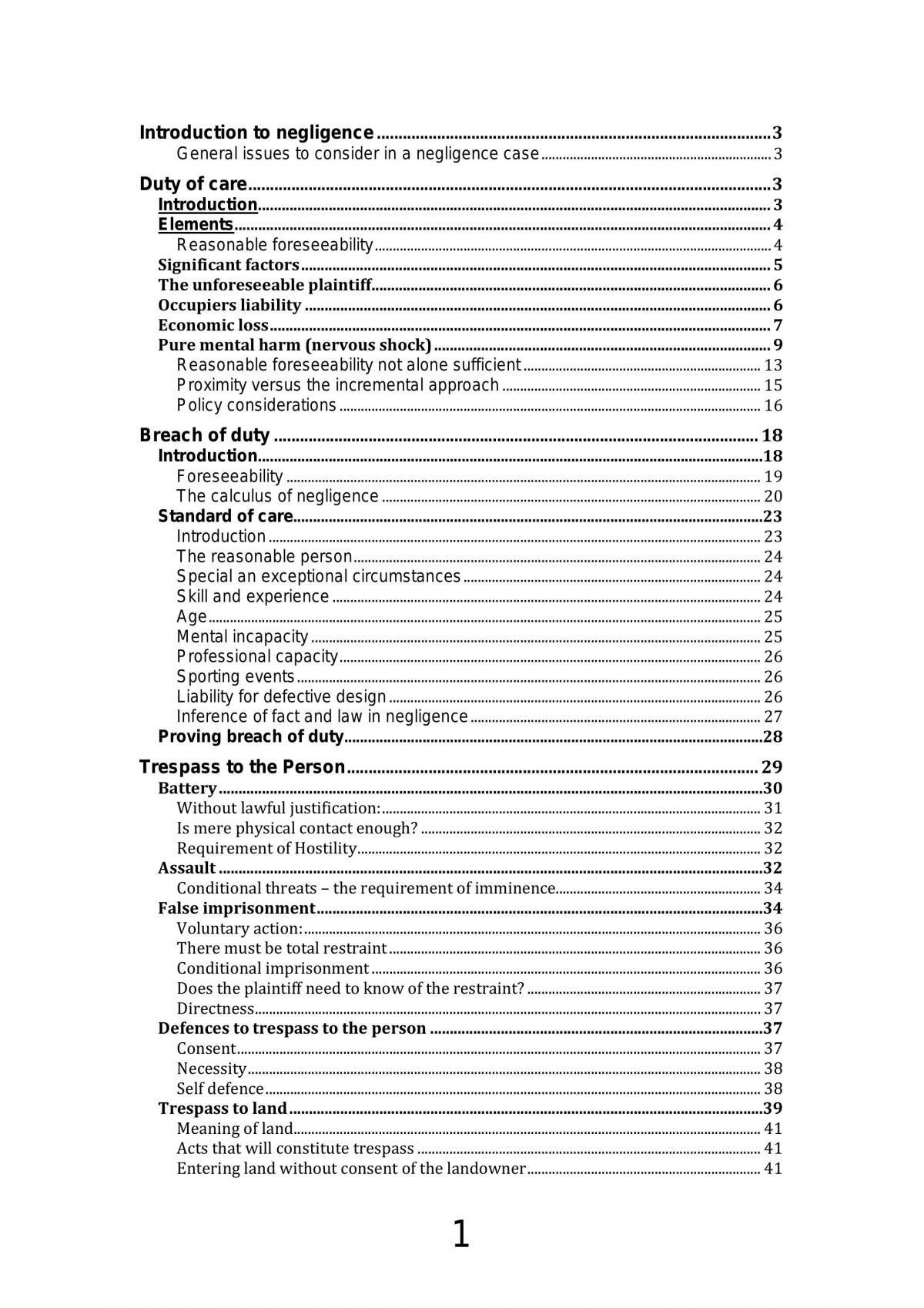 Uc Torts - Page 1