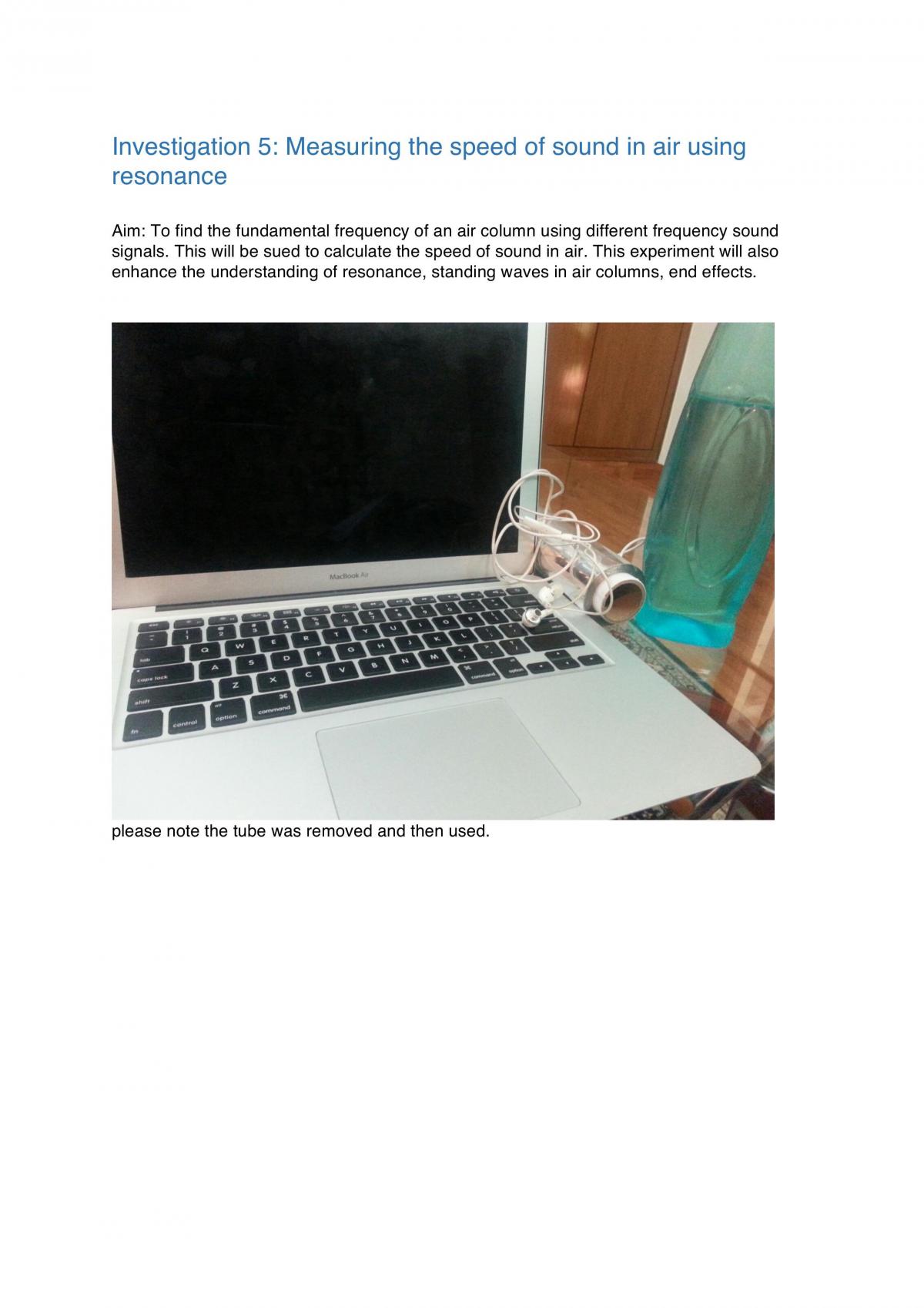 Investigation 5  - Page 1