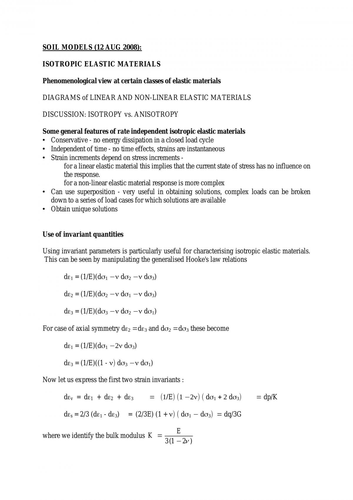 Soil Models - Page 1