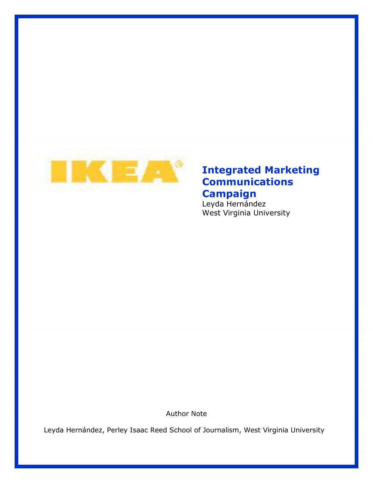 IMC Campaign - Page 1