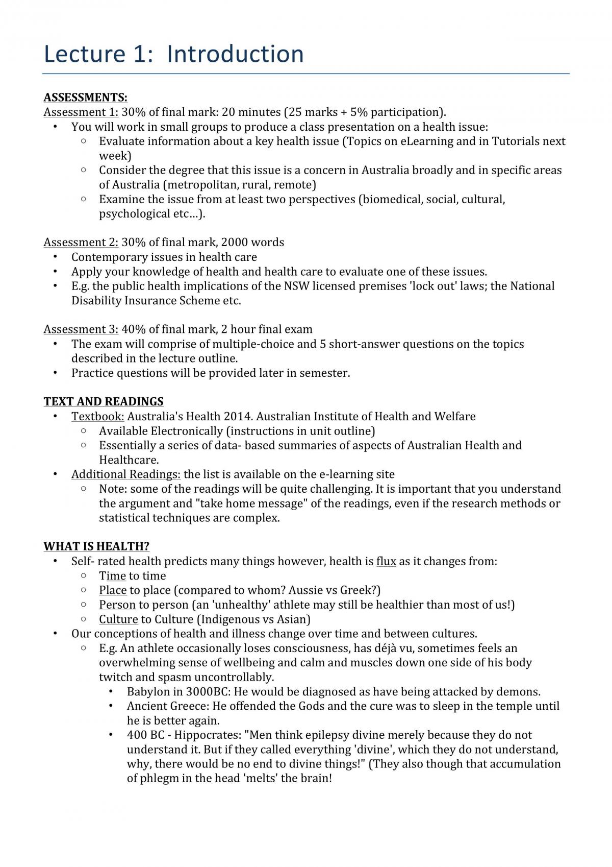 Complete Subject Notes Ready for Exam Use - Page 1
