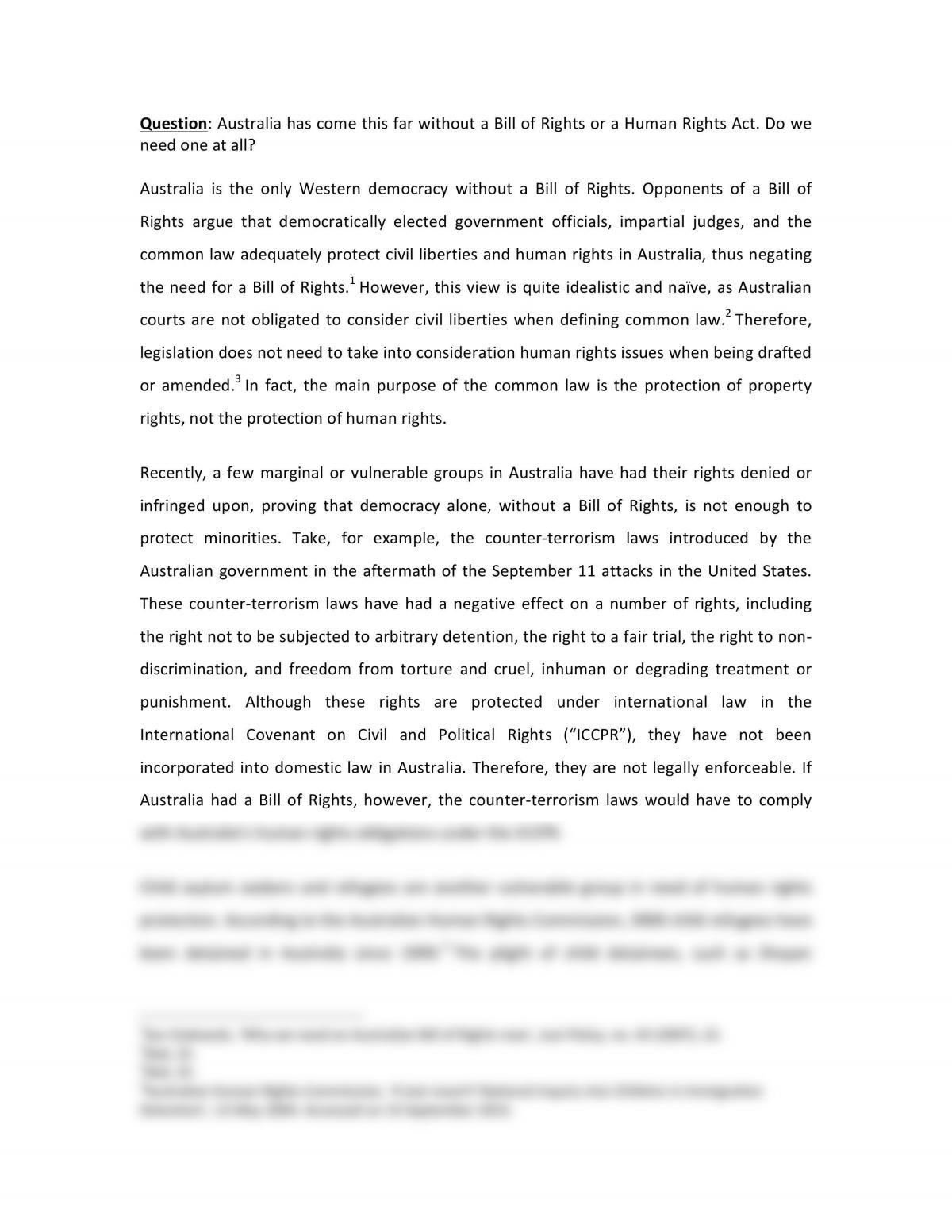 essay on human rights pdf