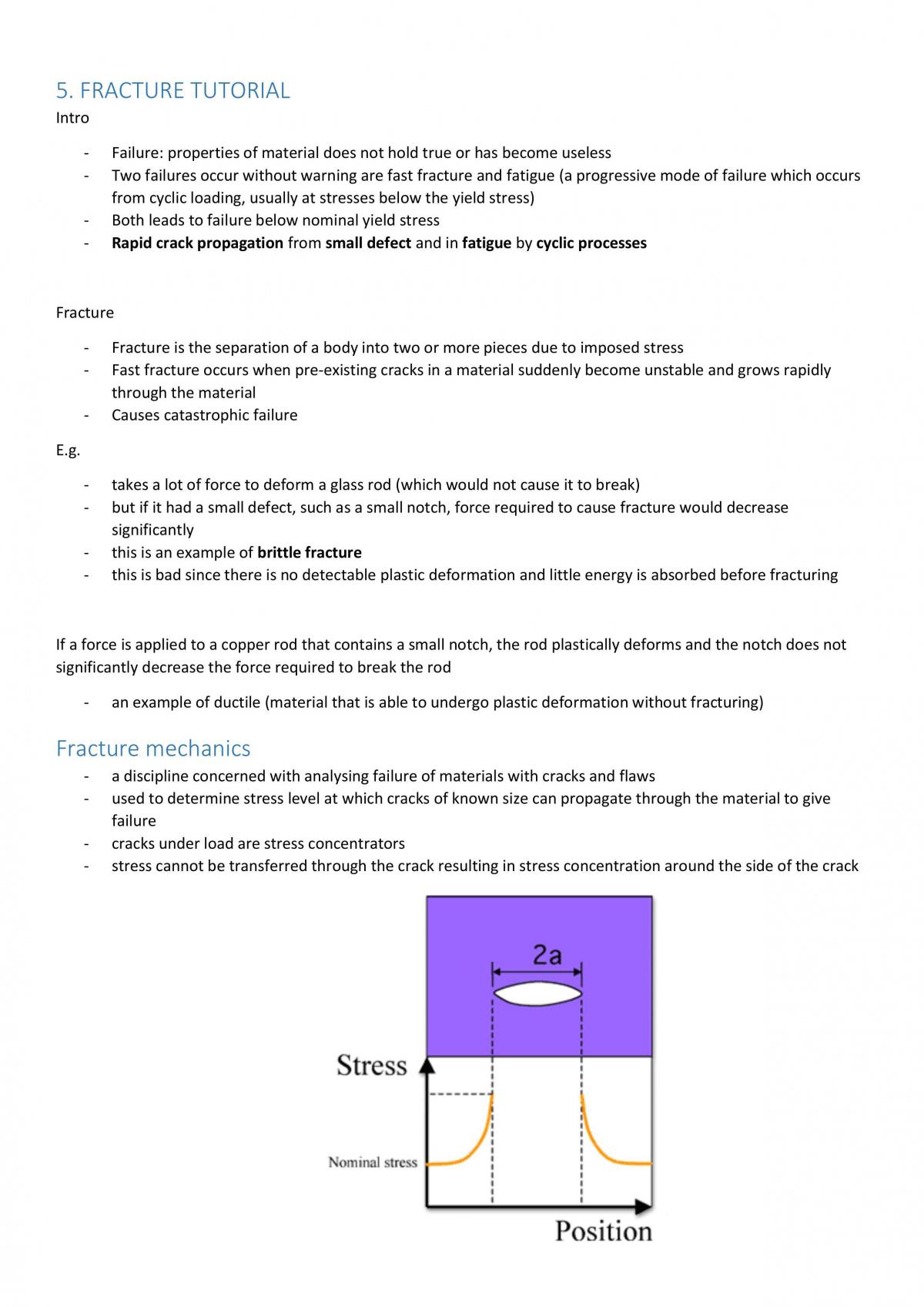 Fracture Content - Page 1