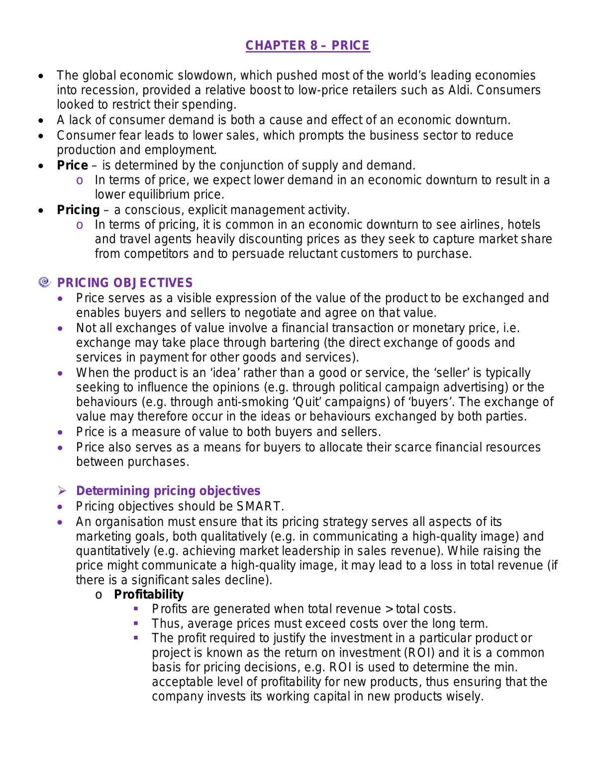 Tutorial 6 - Price - Page 1