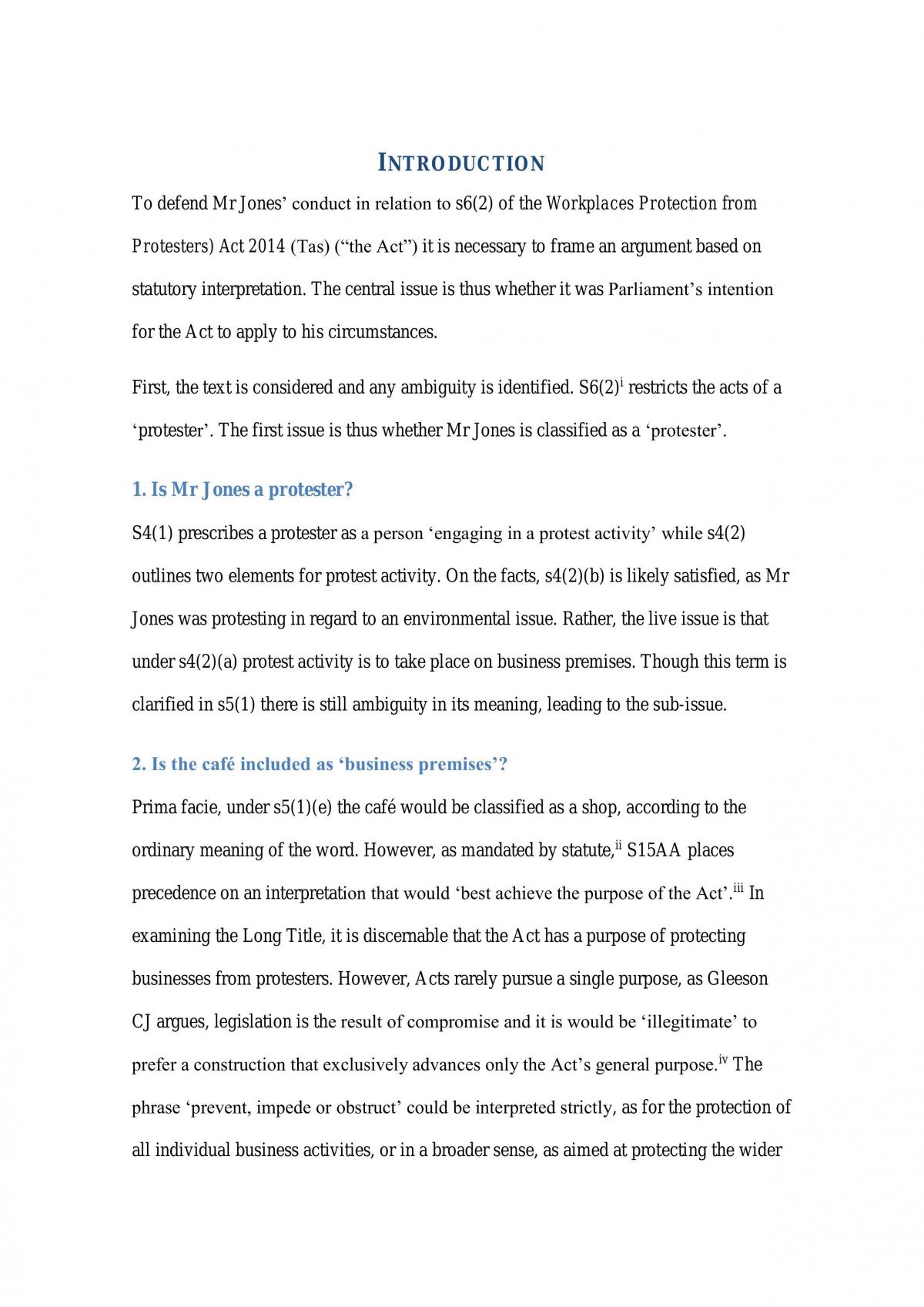 Public Law Assignment - Page 1