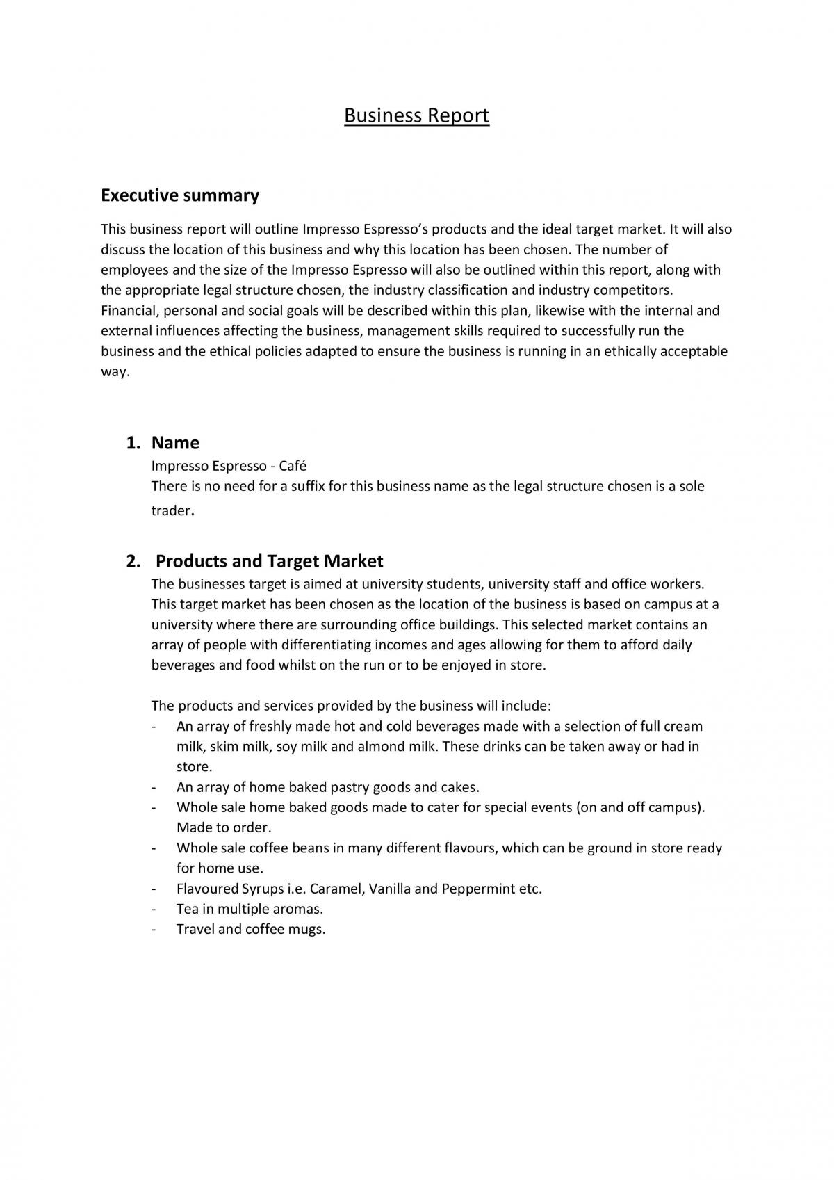 year 11 business studies business plan example