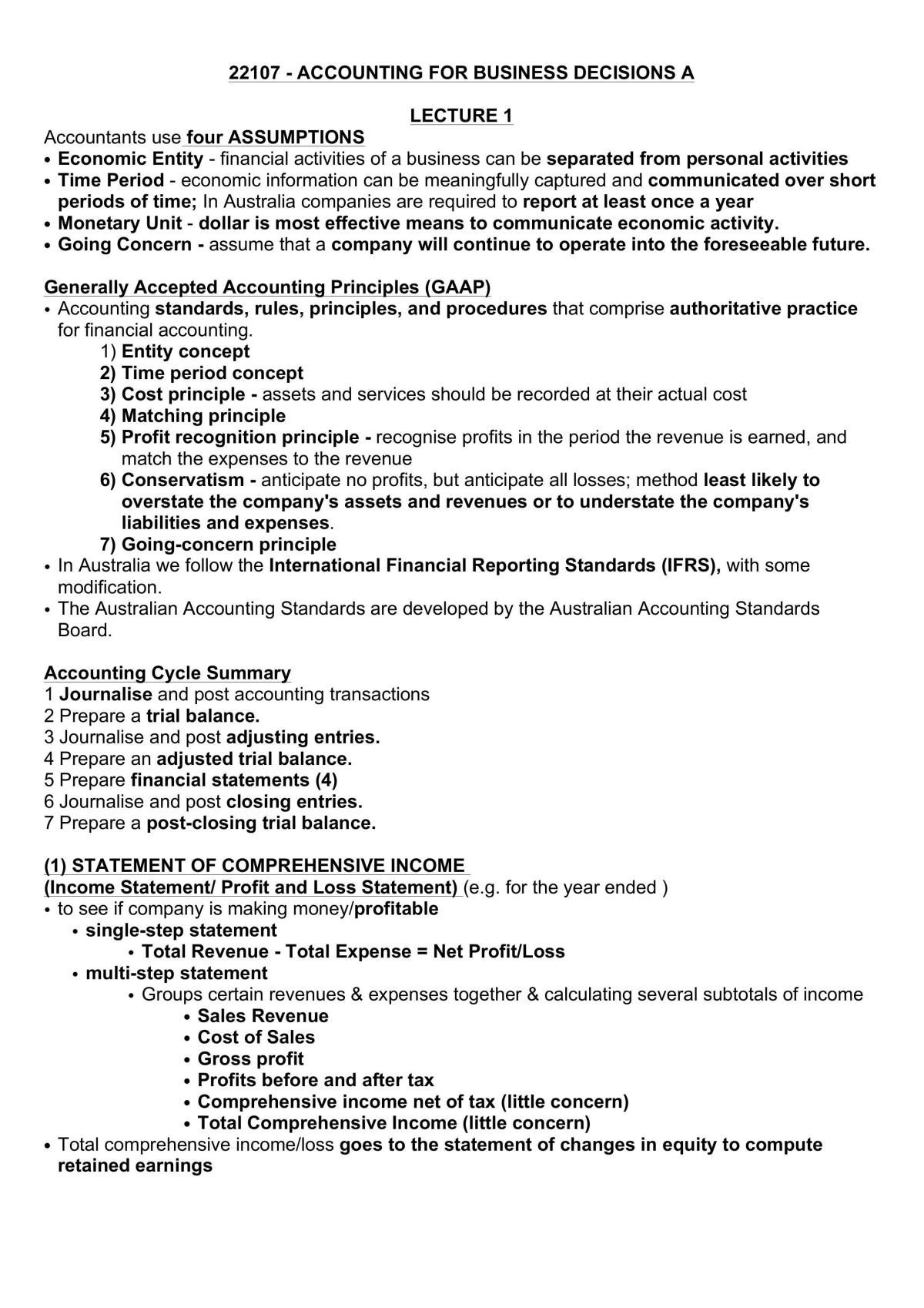 Complete Course Study Notes - Page 1