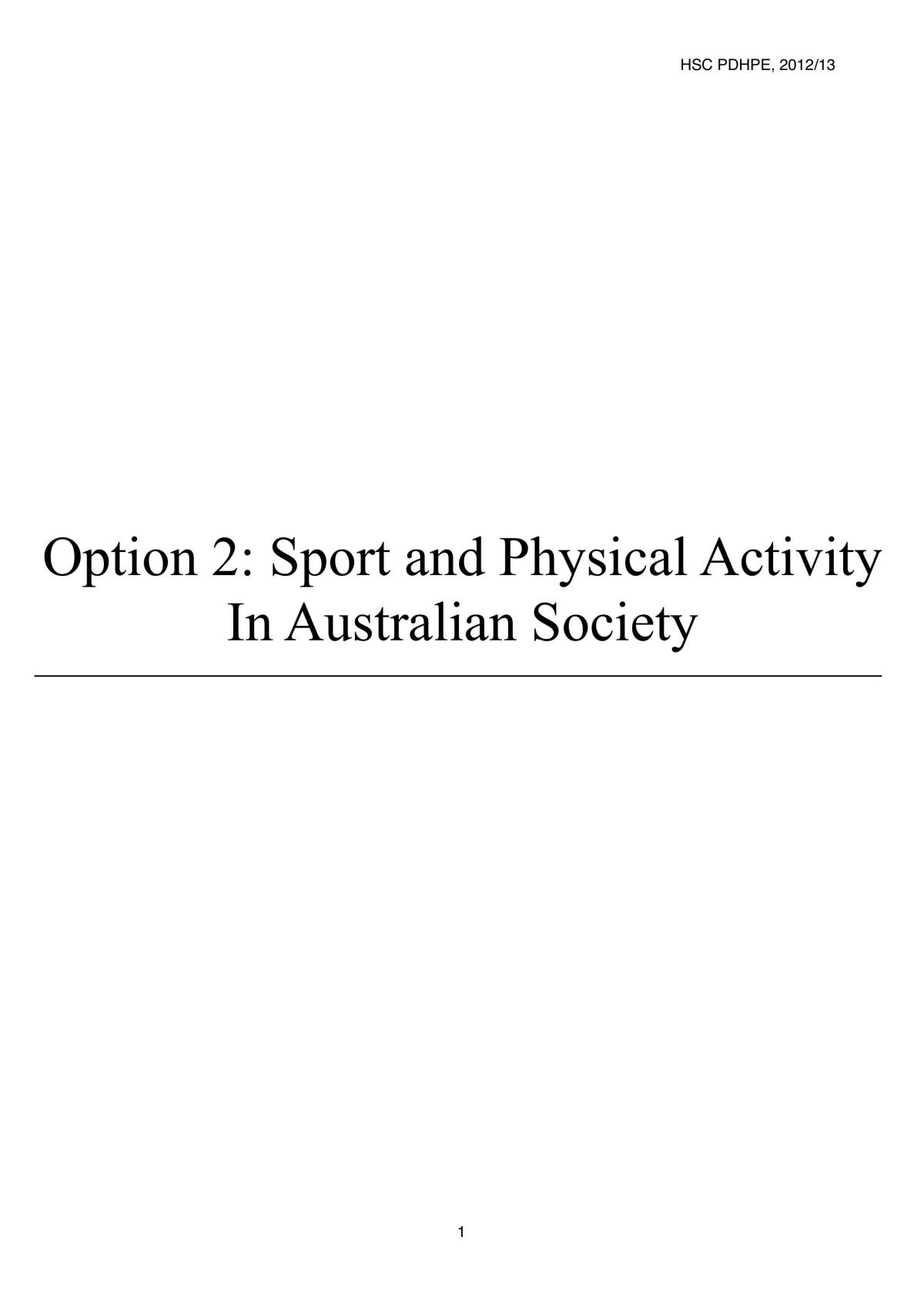 Option 2 - SPAAS - Topic Notes - Page 1
