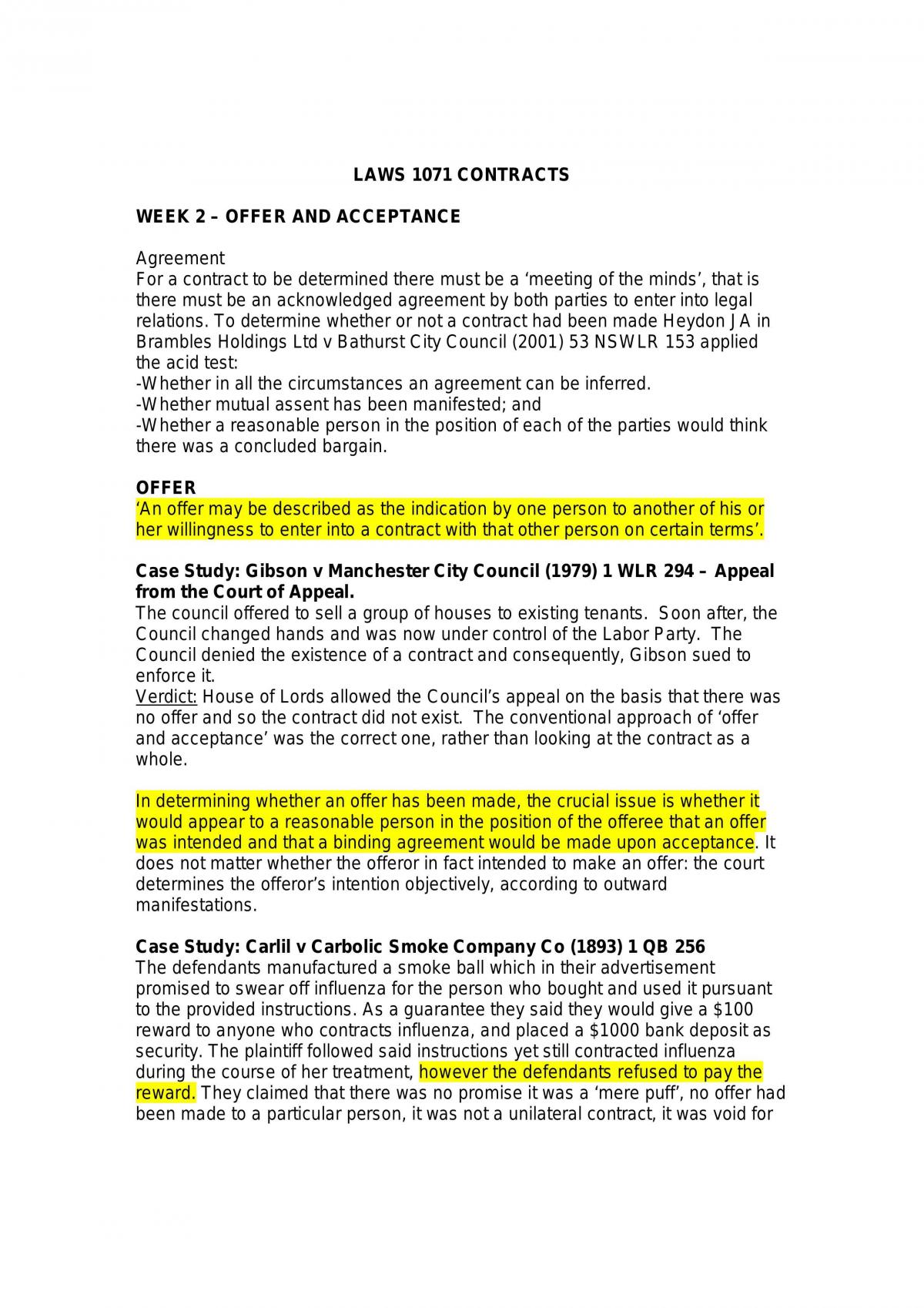 Contract 1S Notes - Page 1