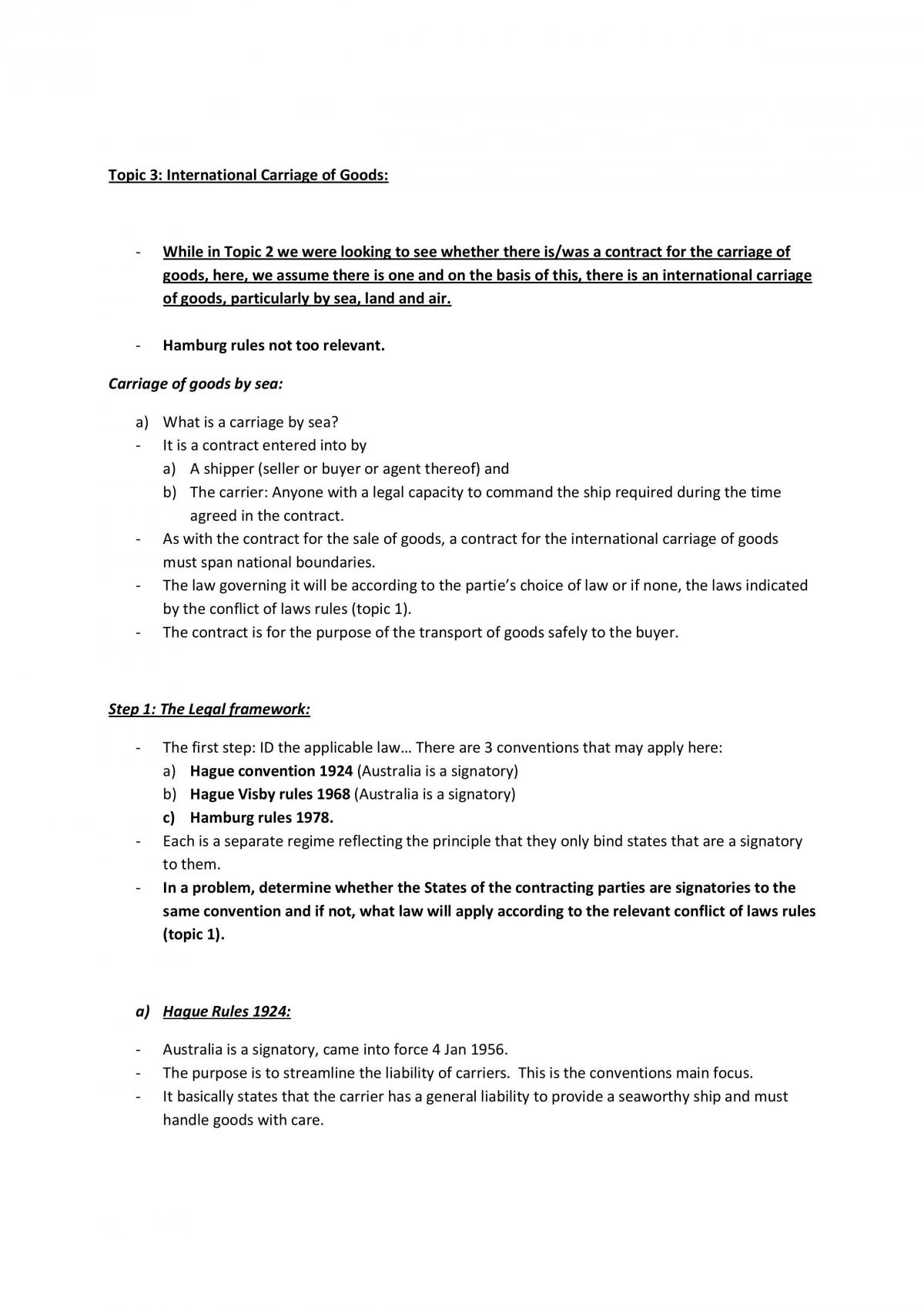 Very Good Topic 3 Notes - Page 1
