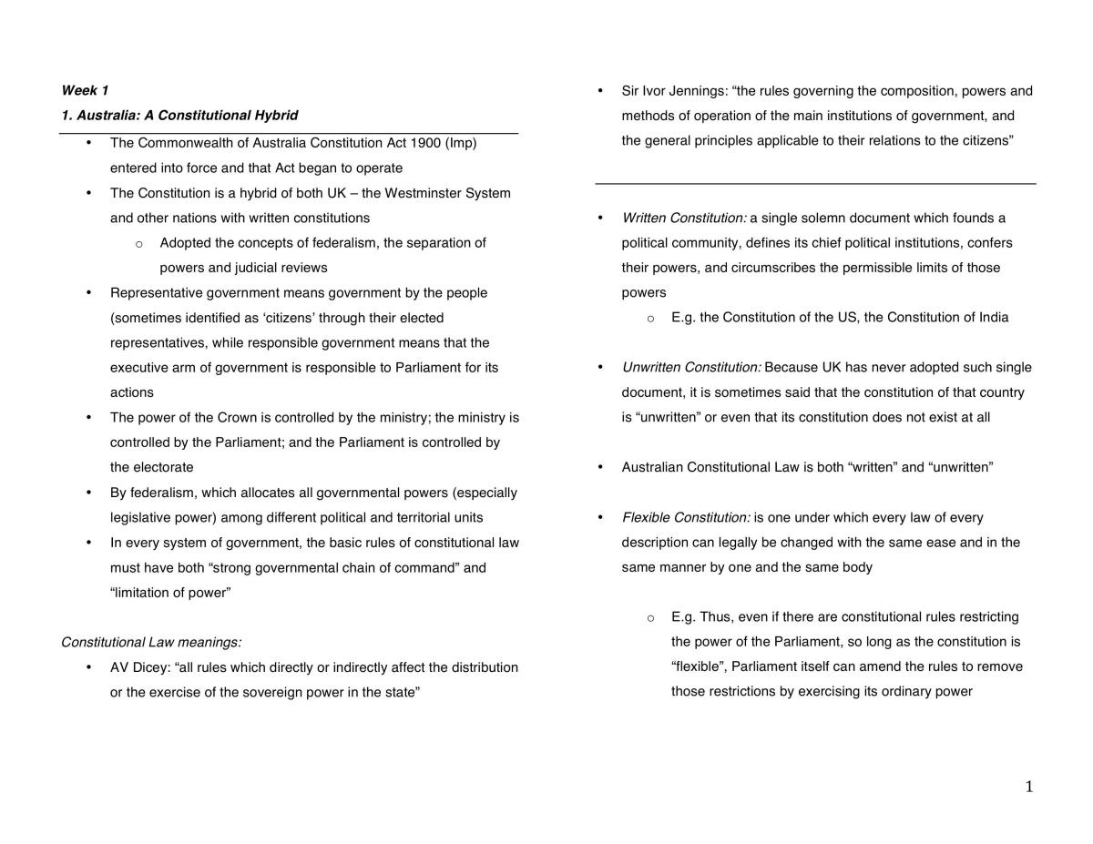 Reading Notes - Page 1