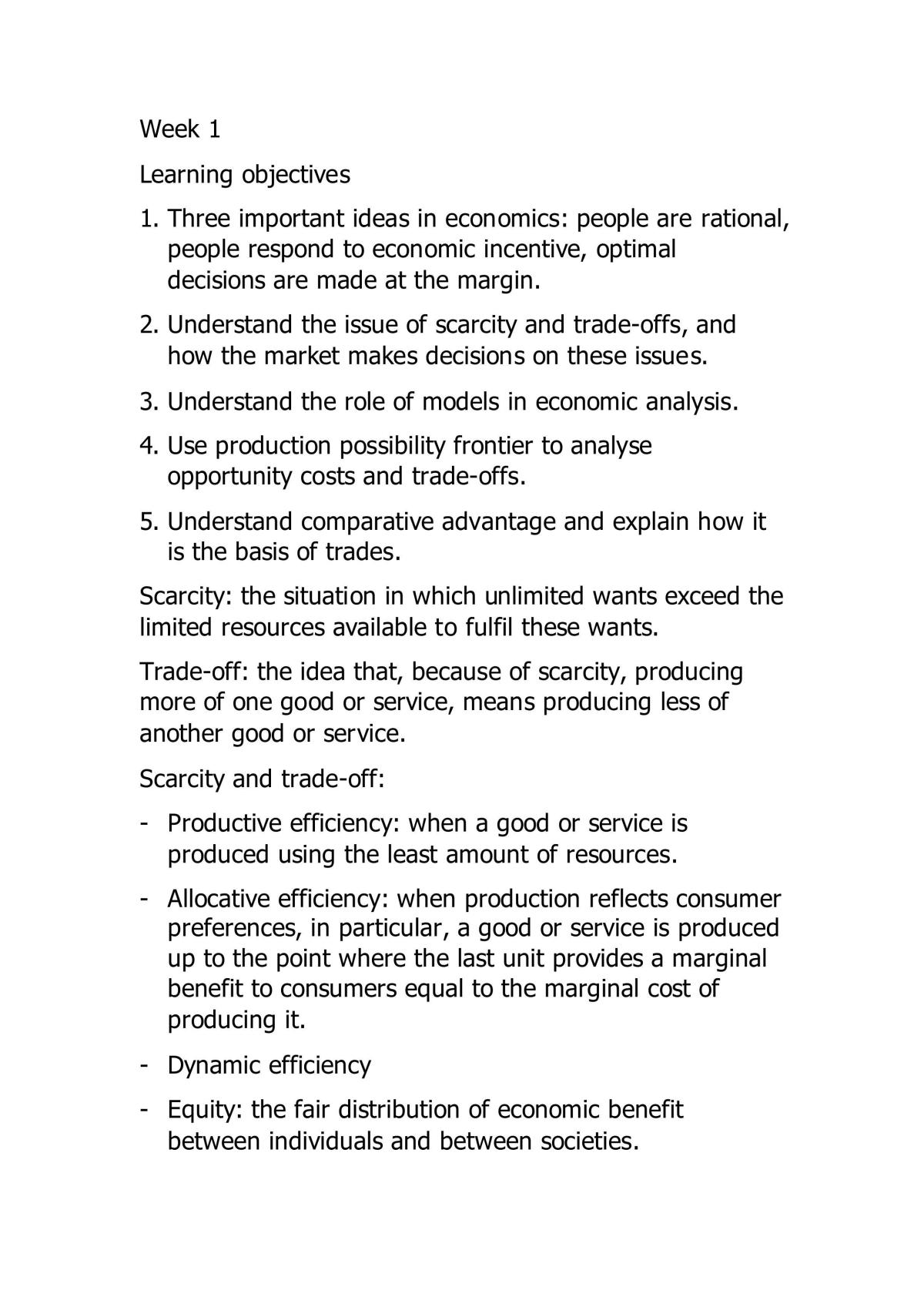 BUSS1040  Study Notes - Page 1