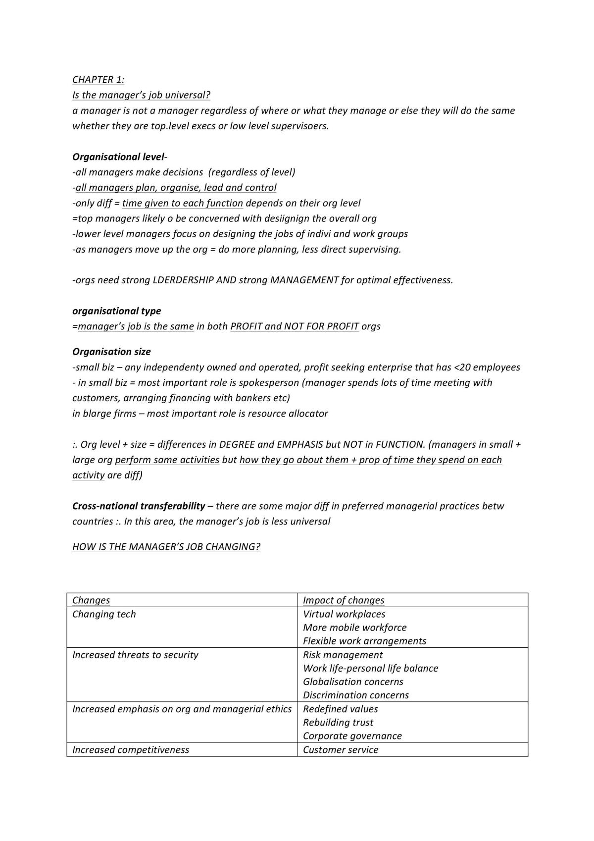 MGMT2725 Notes - Page 1