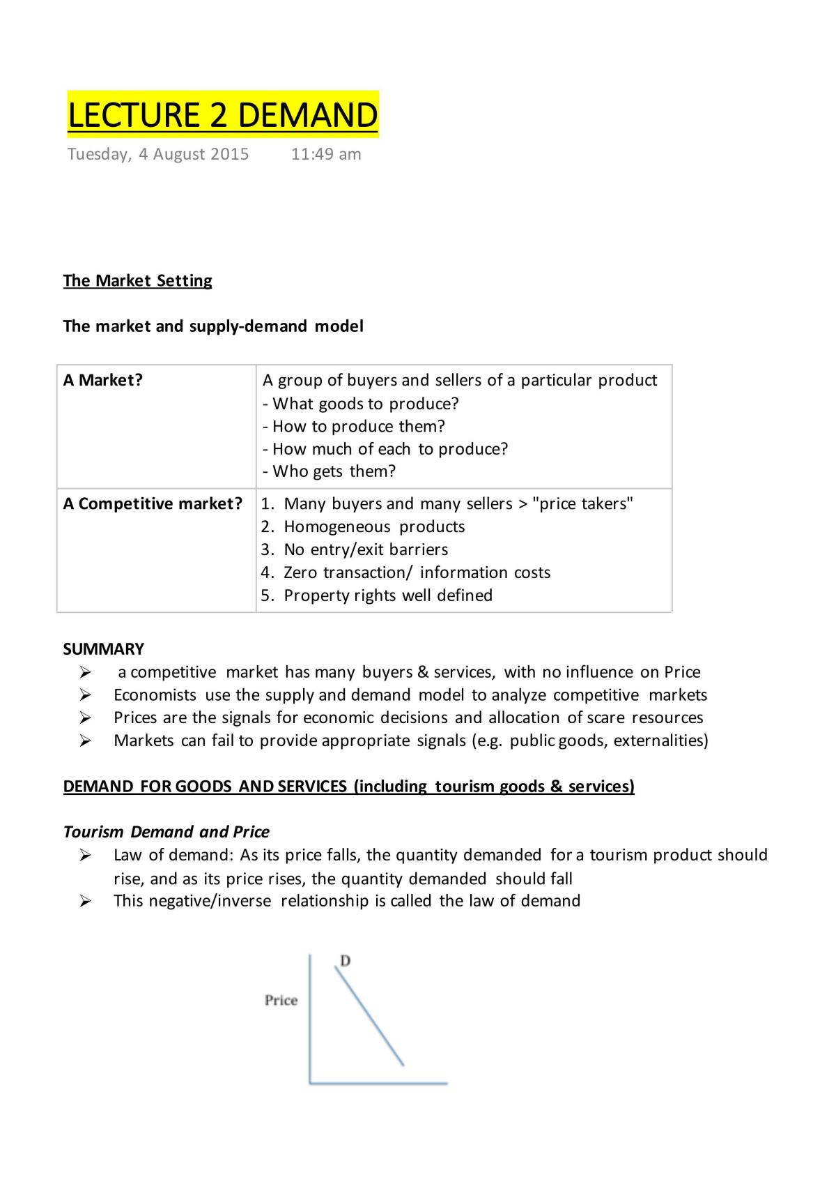 TOUR2010 Complete Study Notes - Page 1