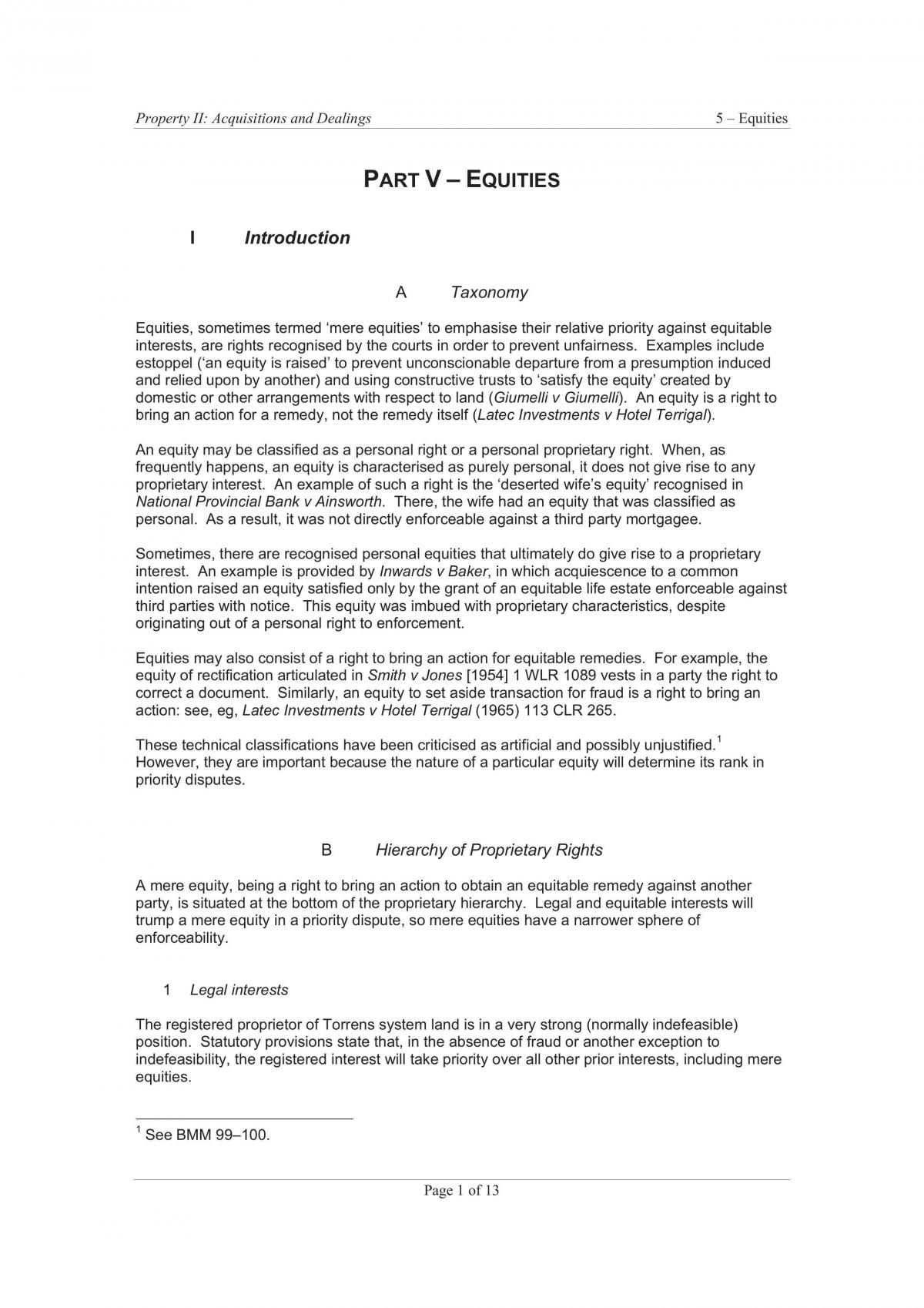 Equities - Page 1