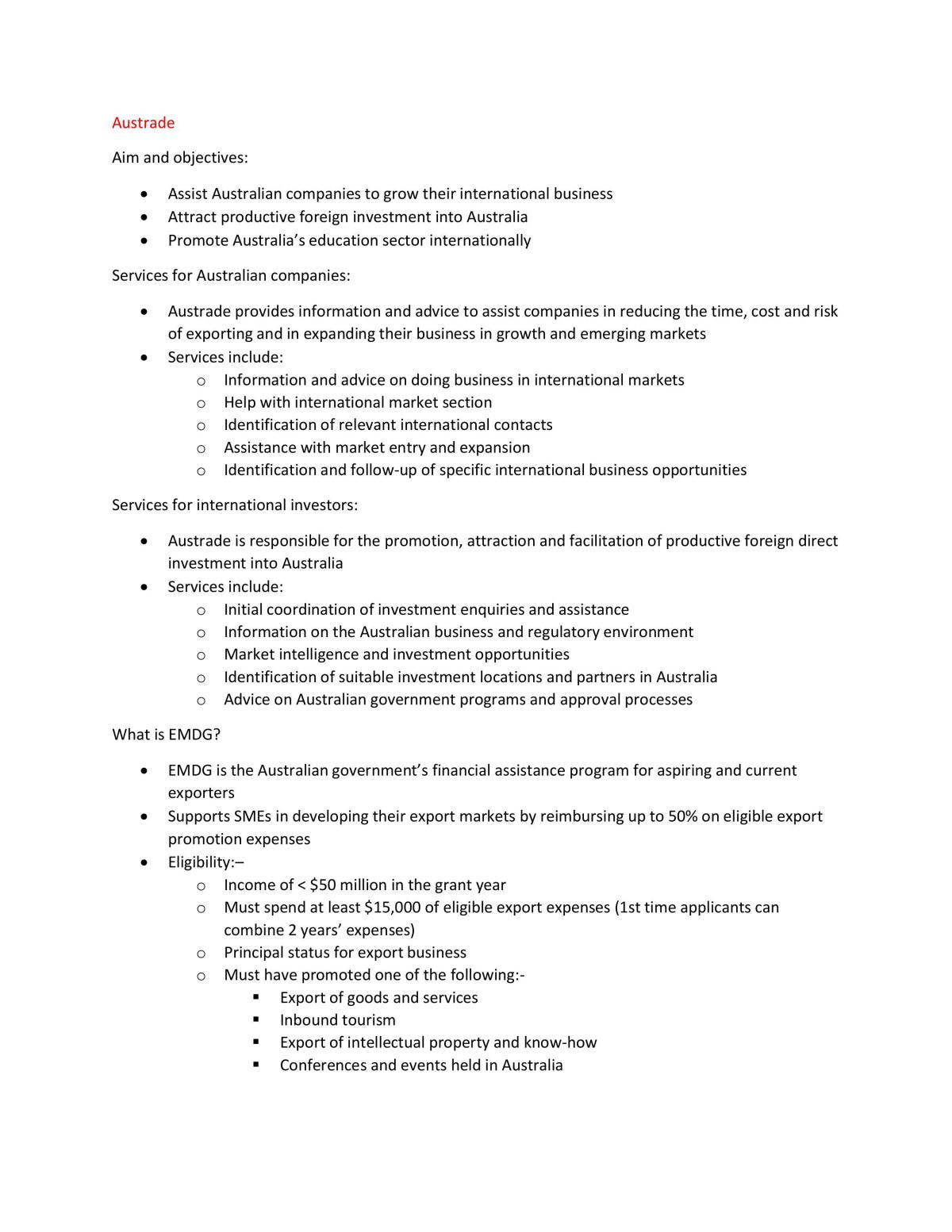 AMB210 Final Exam Study Notes - Page 1