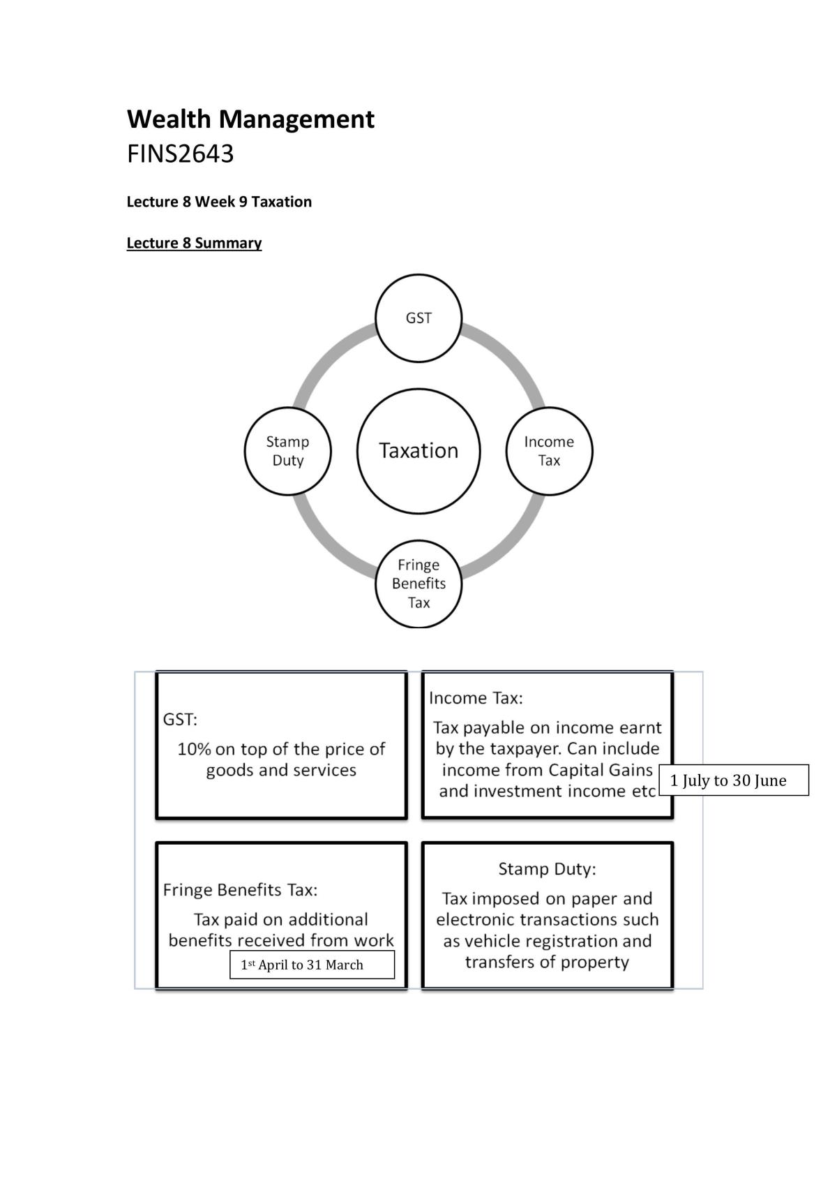 Topic 3 : Tax - Page 1