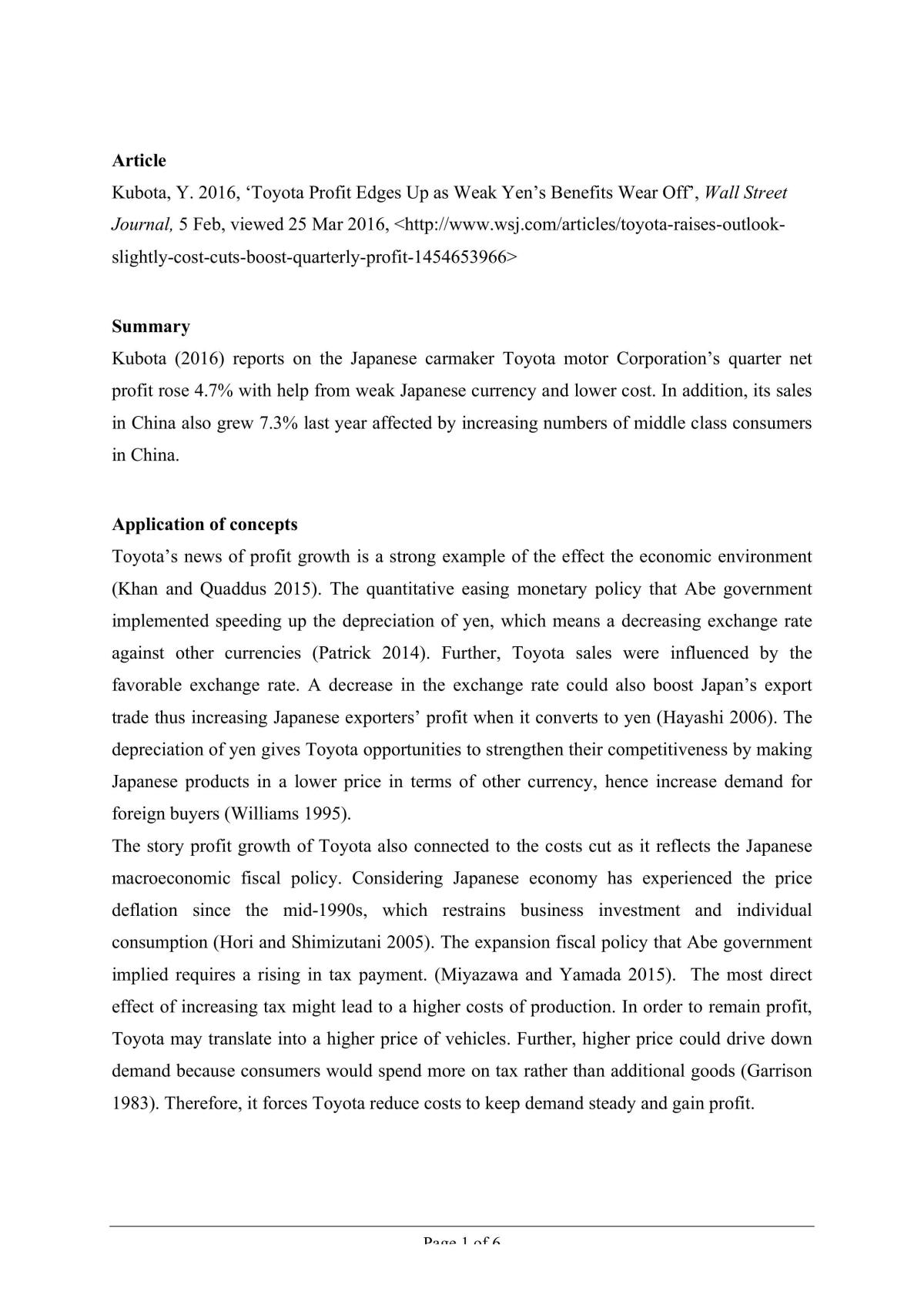BUSS1002  MSA 1 - Page 1