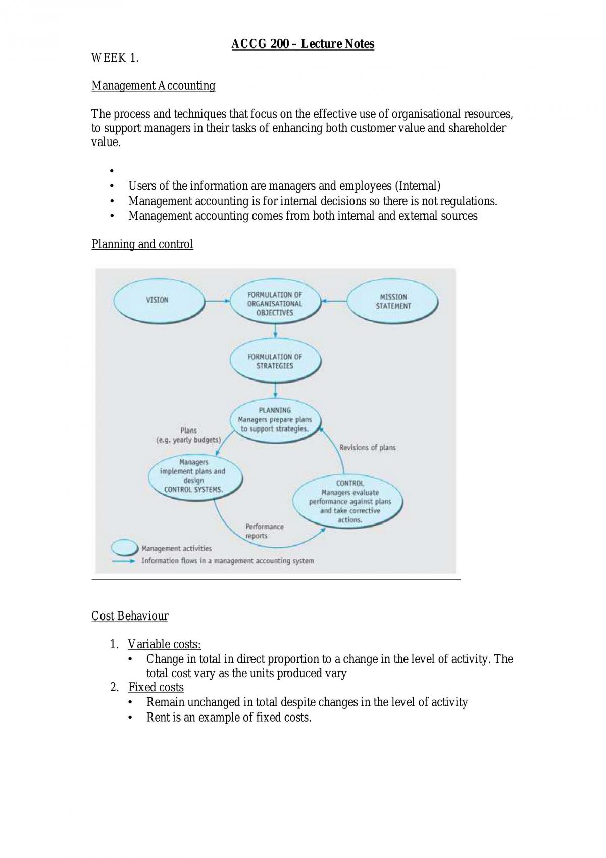 Accg200 Notes - Page 1