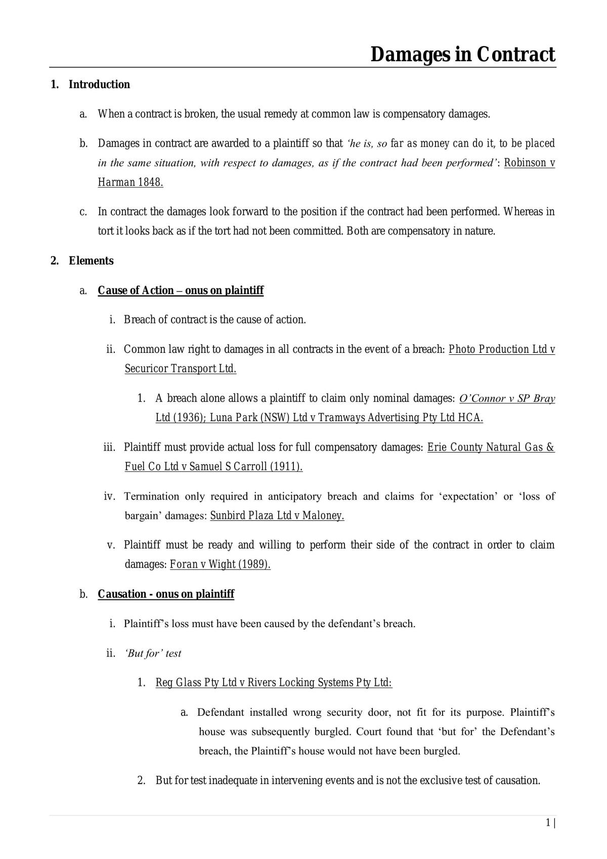 Remedies Notes - Page 1