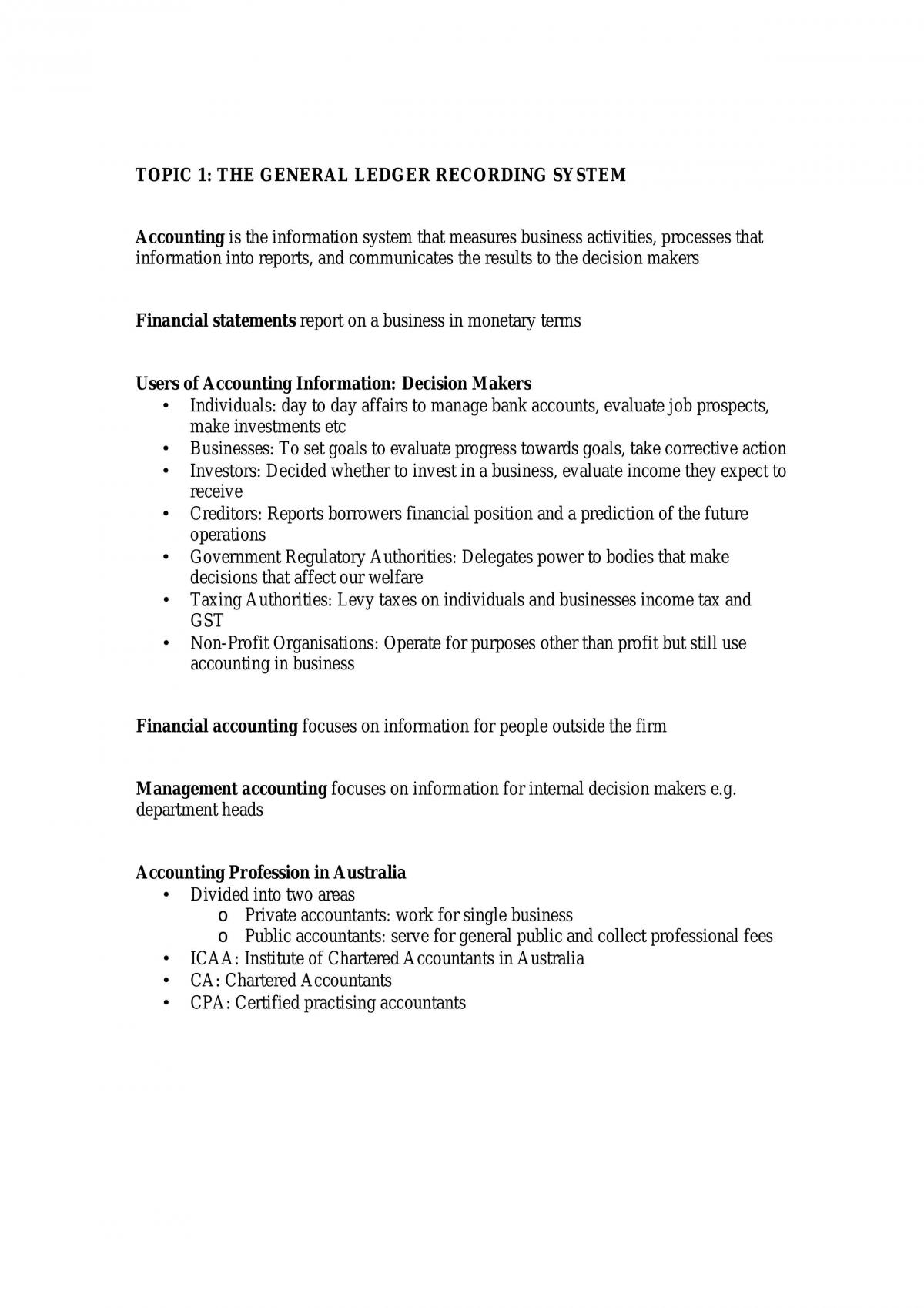 Summary - Page 1