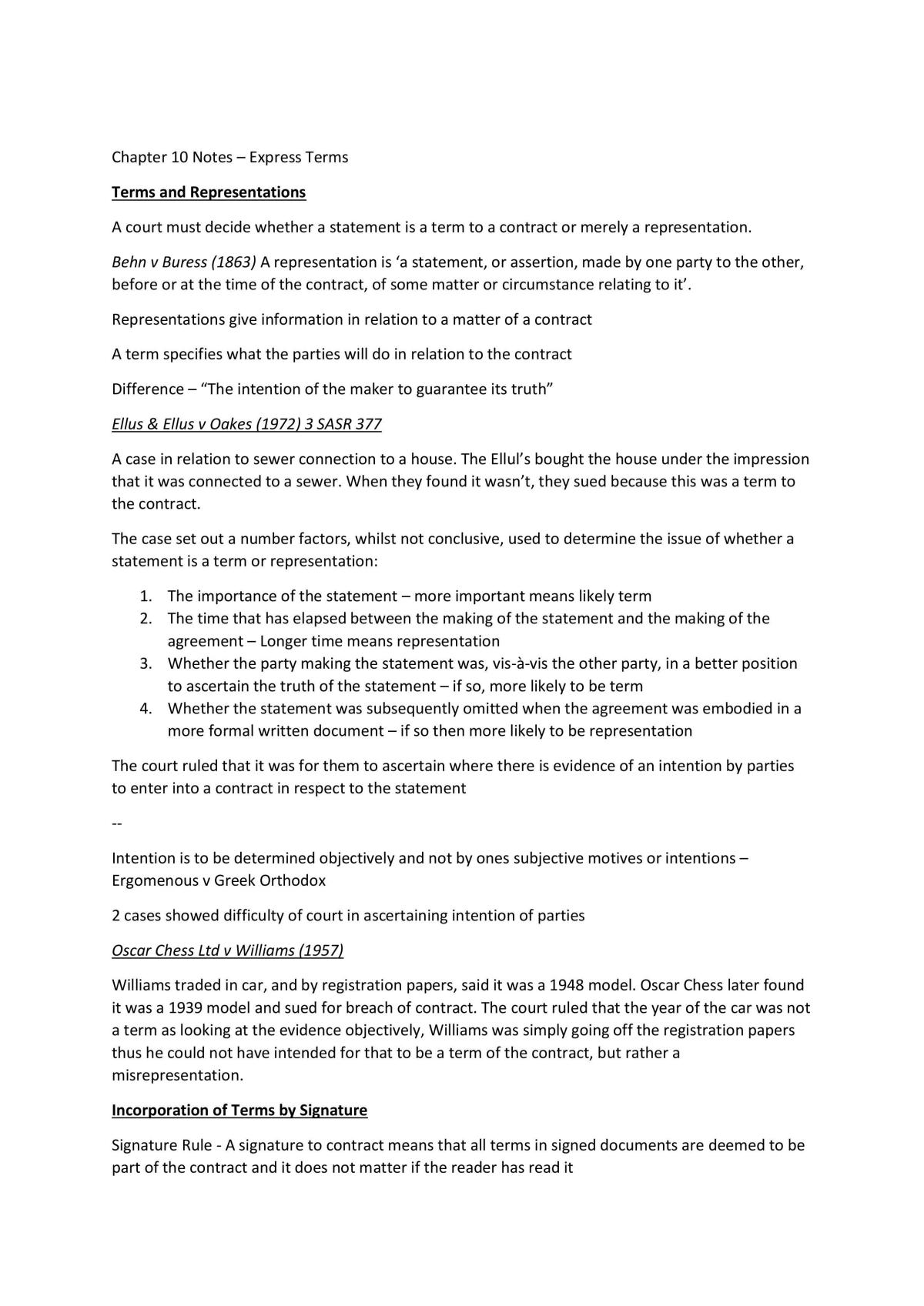 Express Terms - Page 1