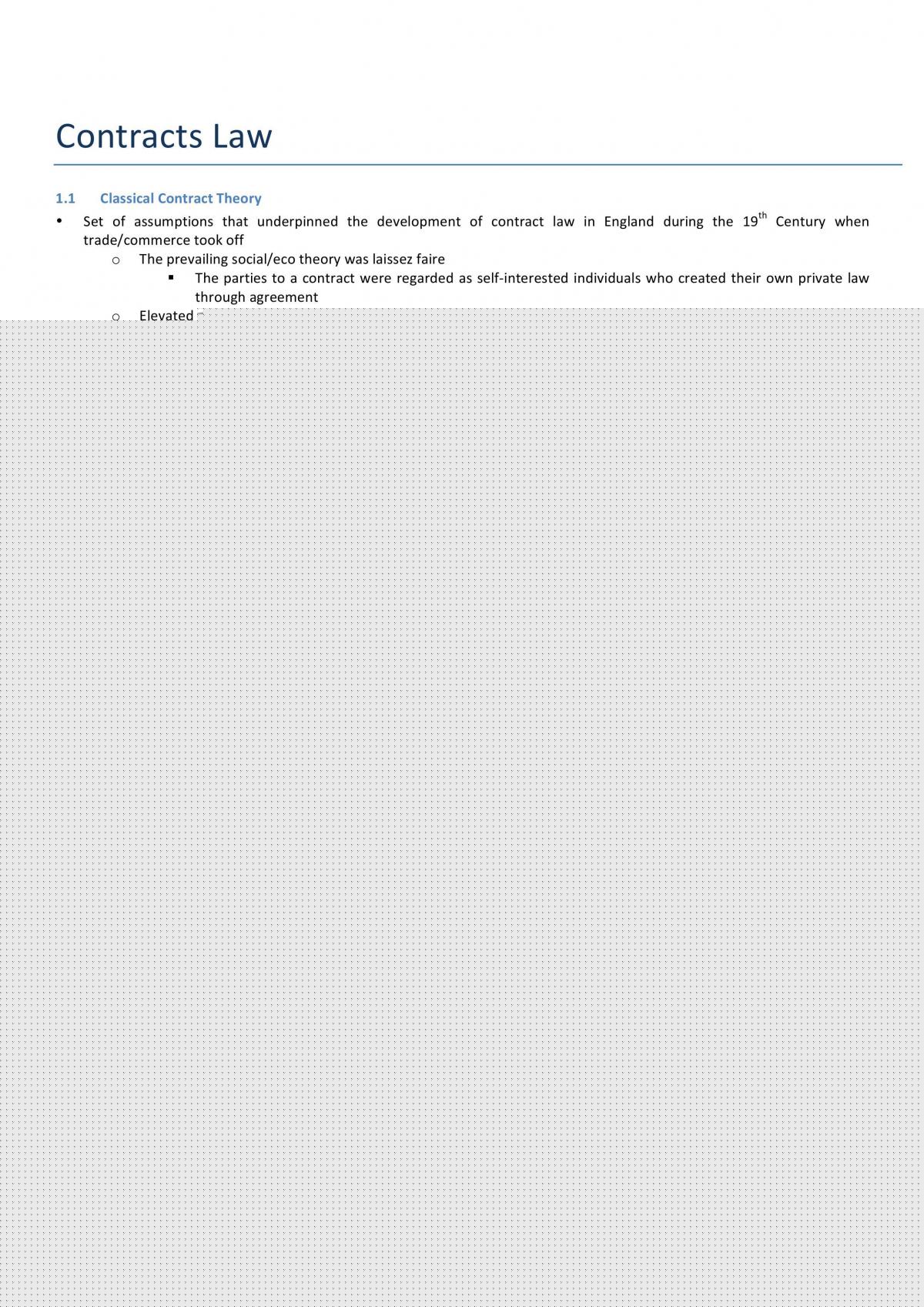200011 UWS Contracts Full Course Notes - Page 1