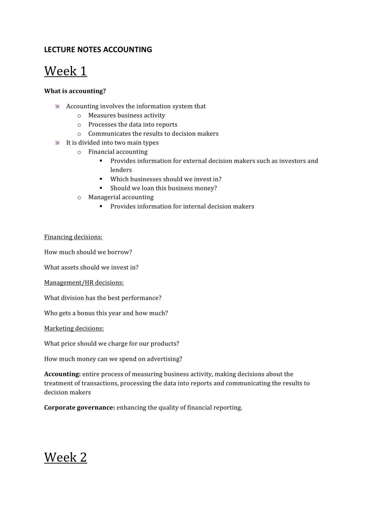 BSB110 Complete Study Notes - Page 1