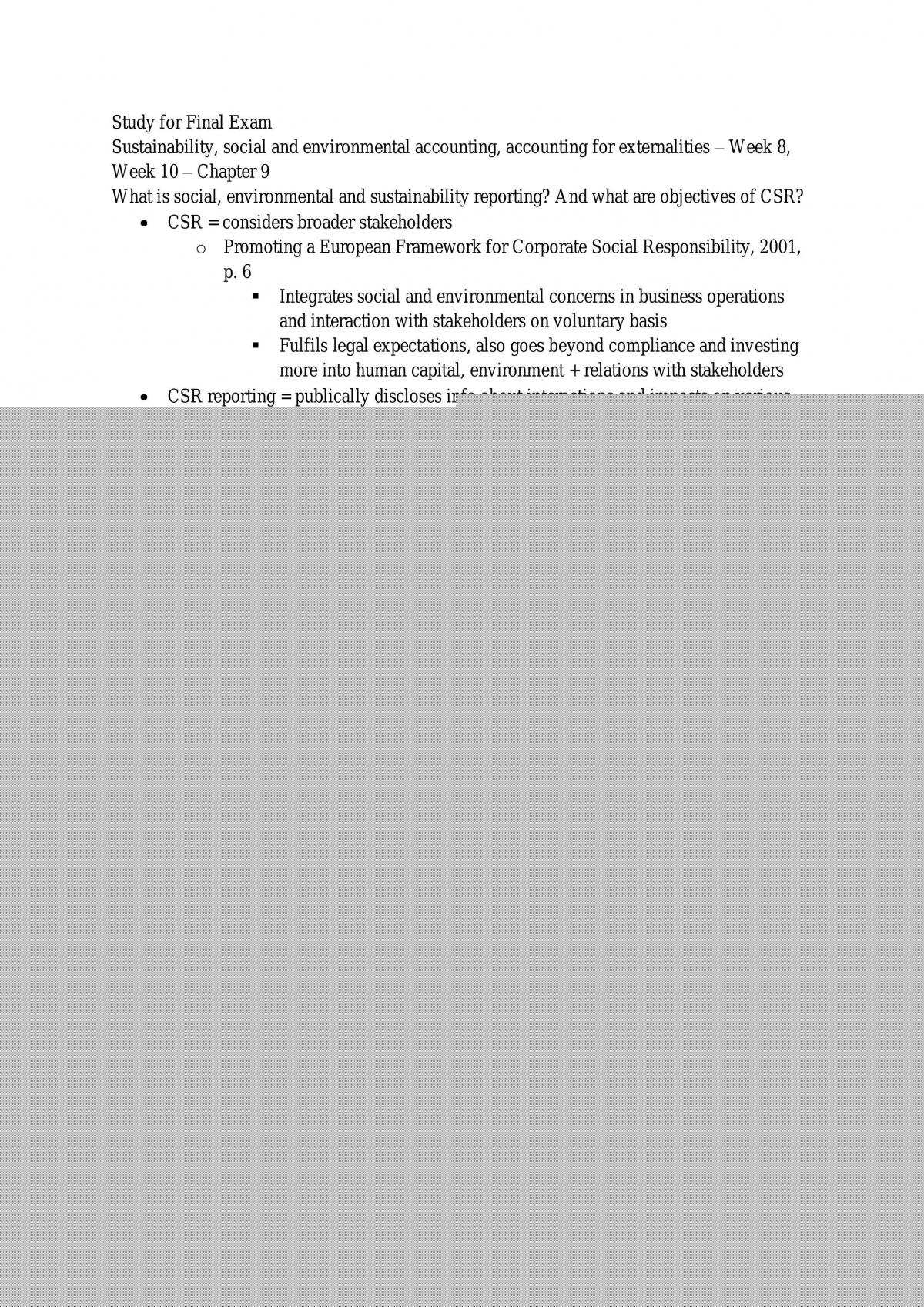 Advanced Accounting Study notes for Final Exam - Page 1