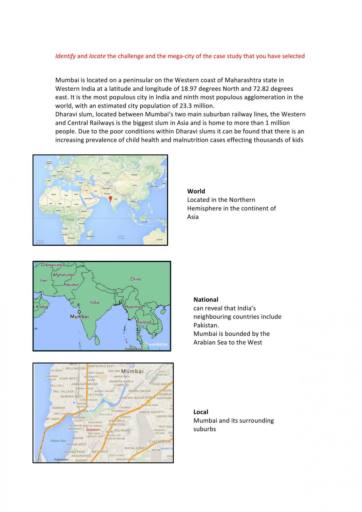 Mega Cities Challenge: Social - Page 1