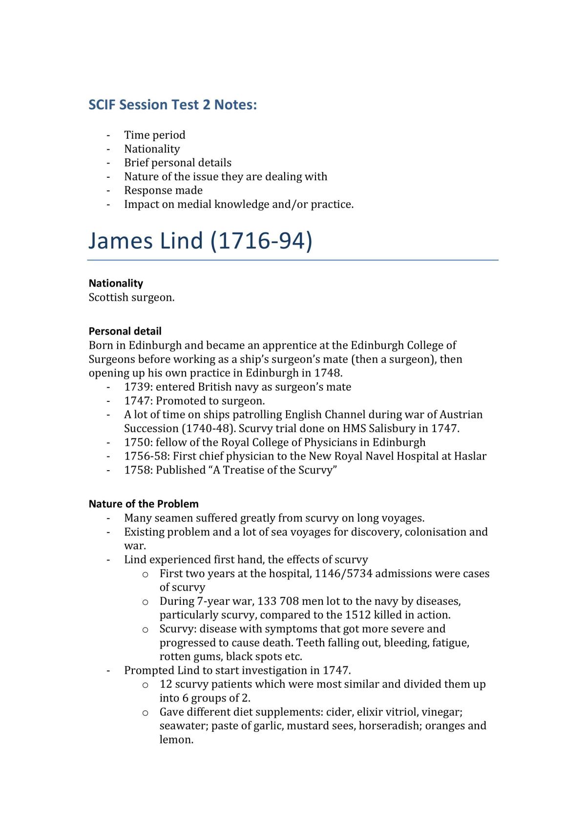 Session Test 2 Notes  - Page 1
