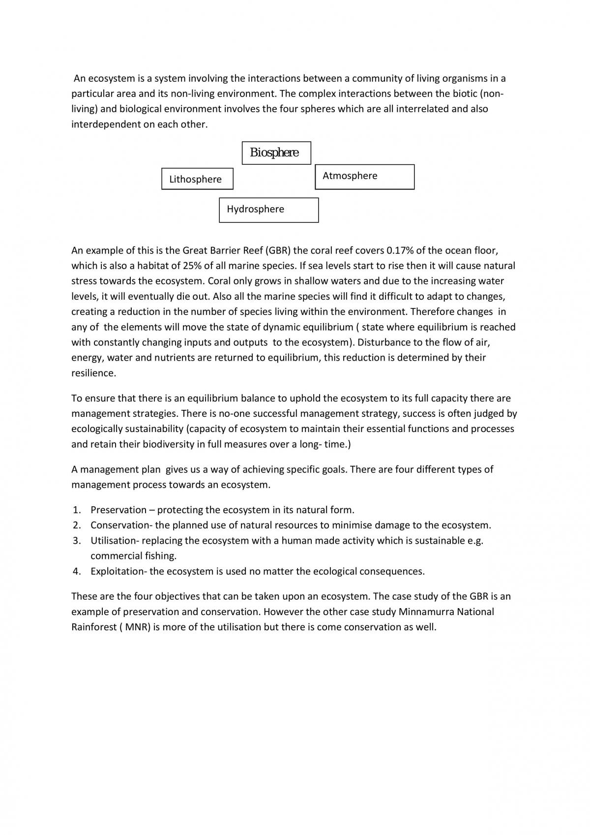 Extended response on the Great Barrier Reef - Page 1