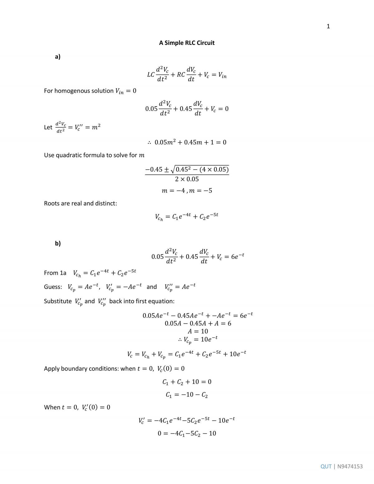 Portfolio Question 2 - Page 1