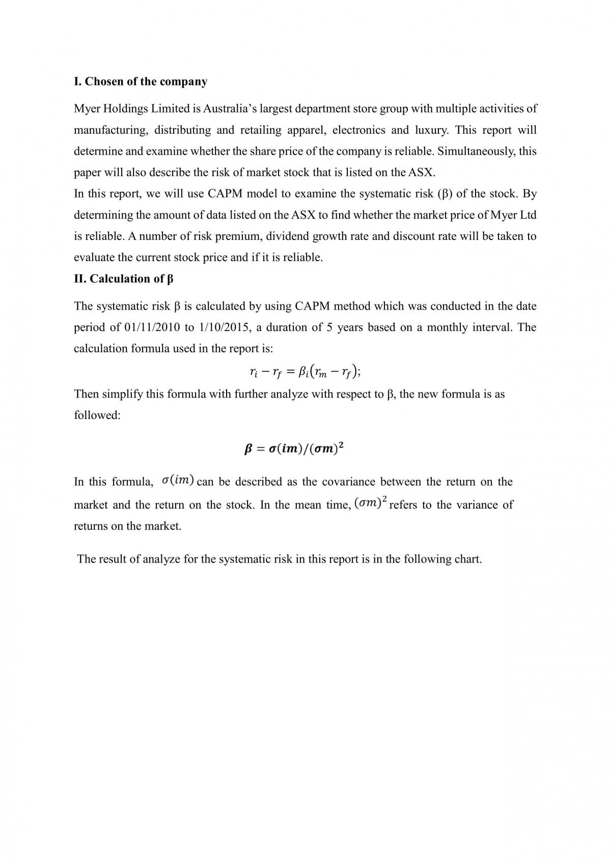 Finc2011 2015 S2 Assignment - Page 1