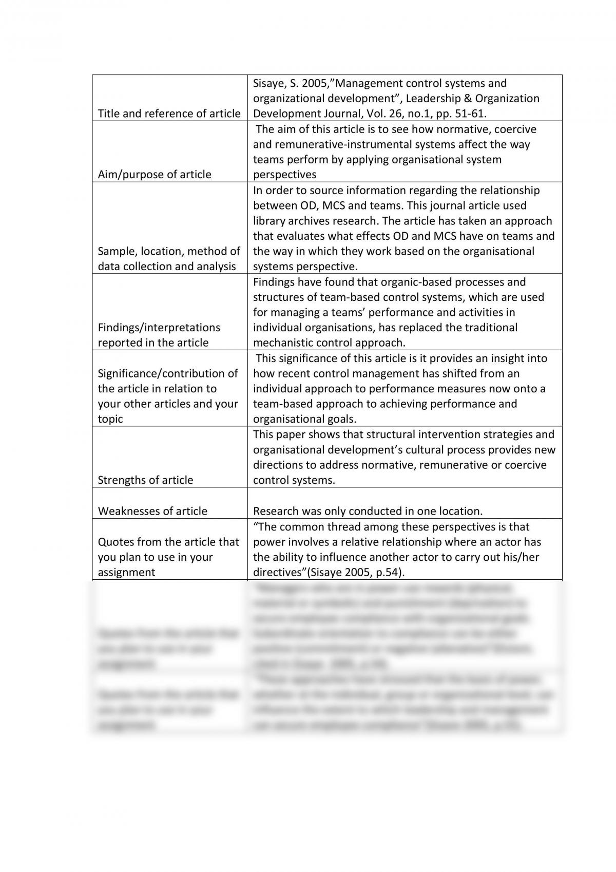 Article 1 Assignment  - Page 1