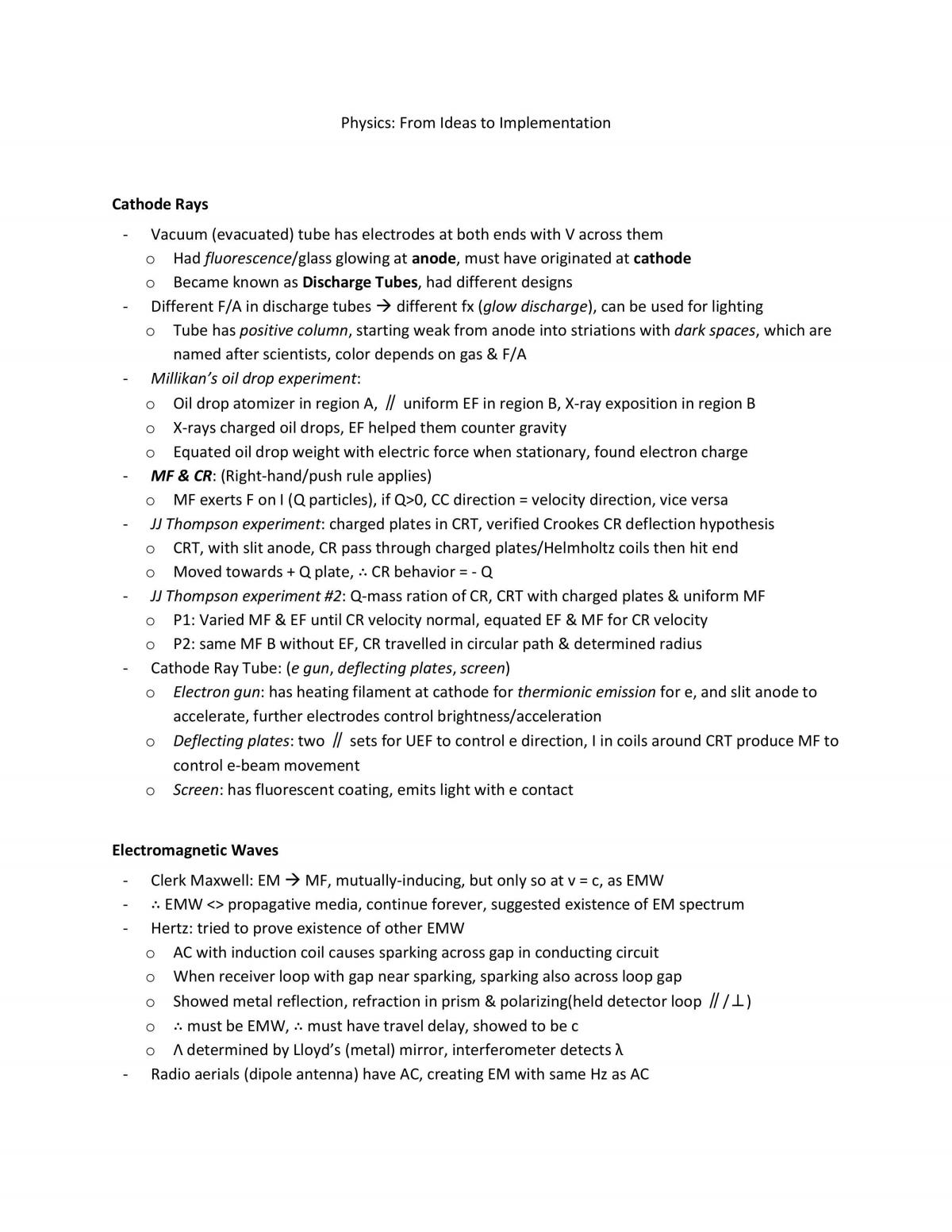 Physics Notes - In-depth all Topics.  - Page 1