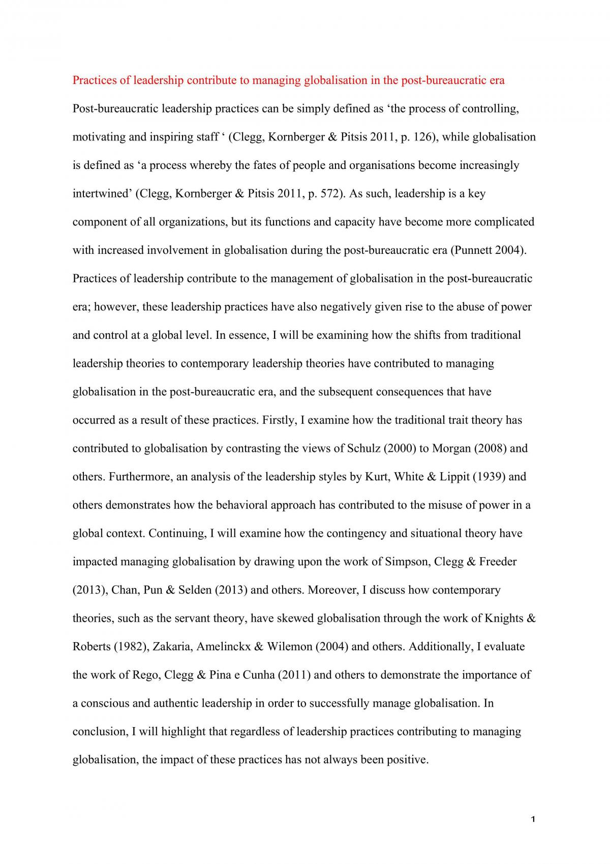 MPO Essay 2 - Page 1