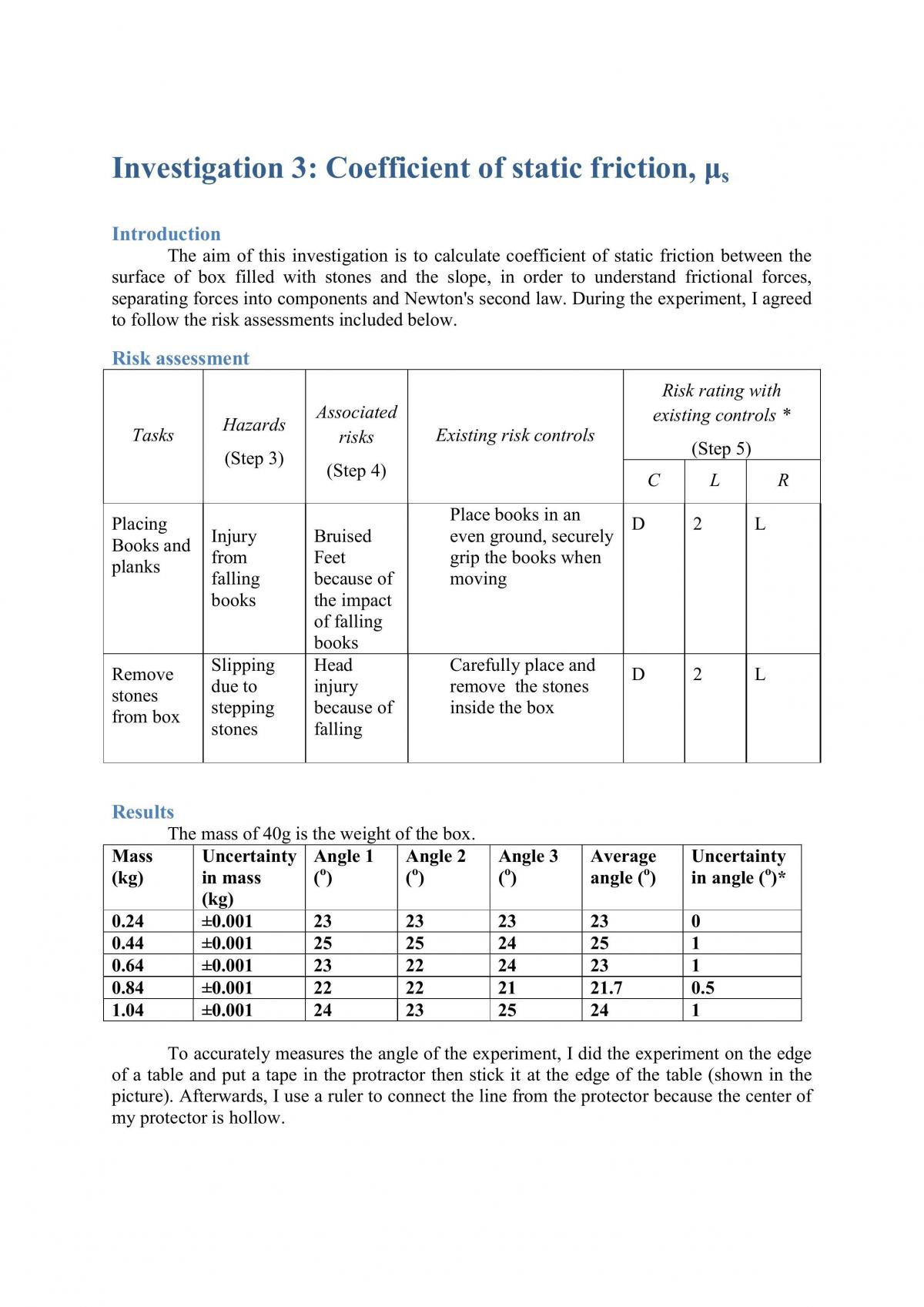 Investigation 3 - Page 1