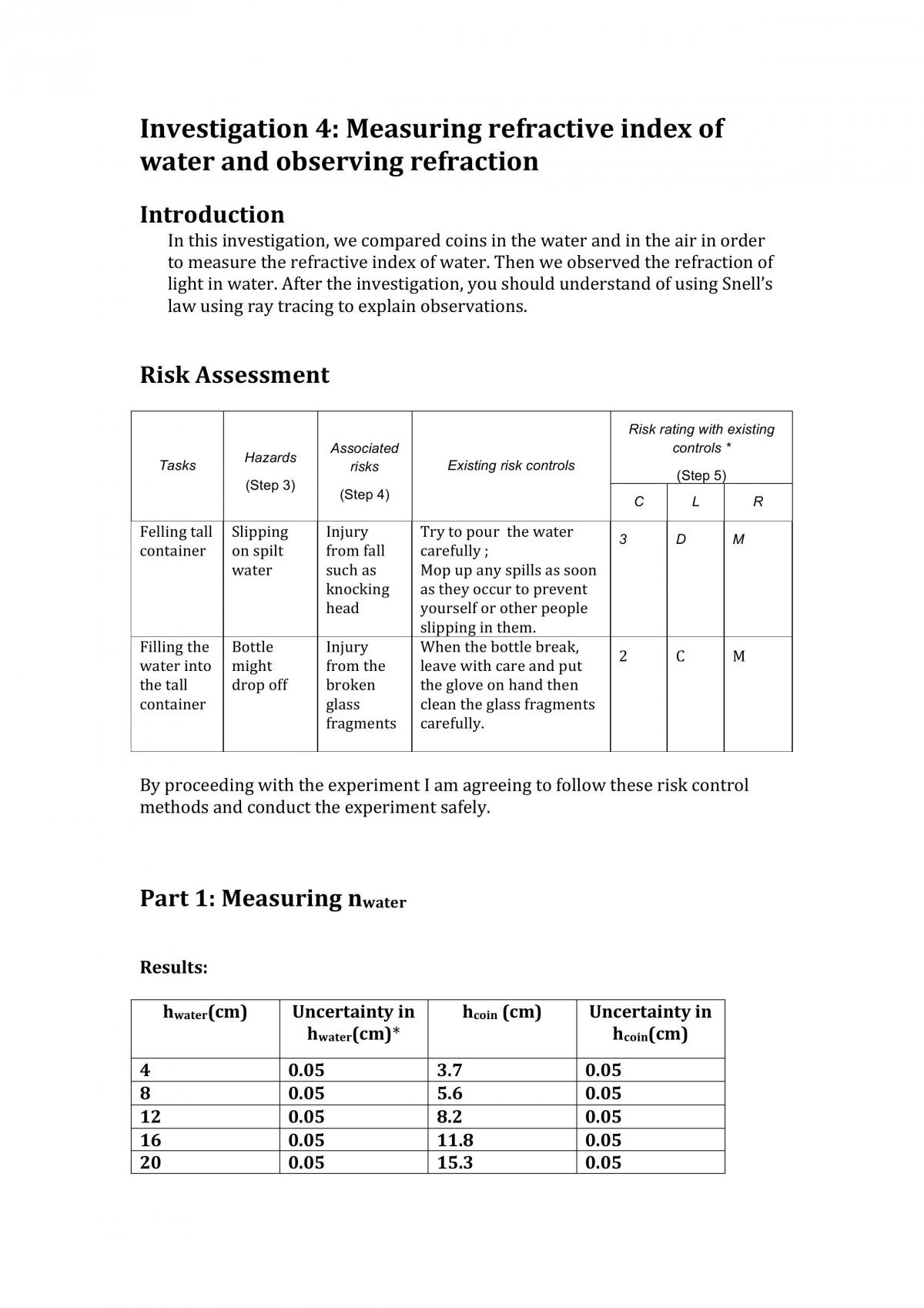 Investigation 4 - Page 1