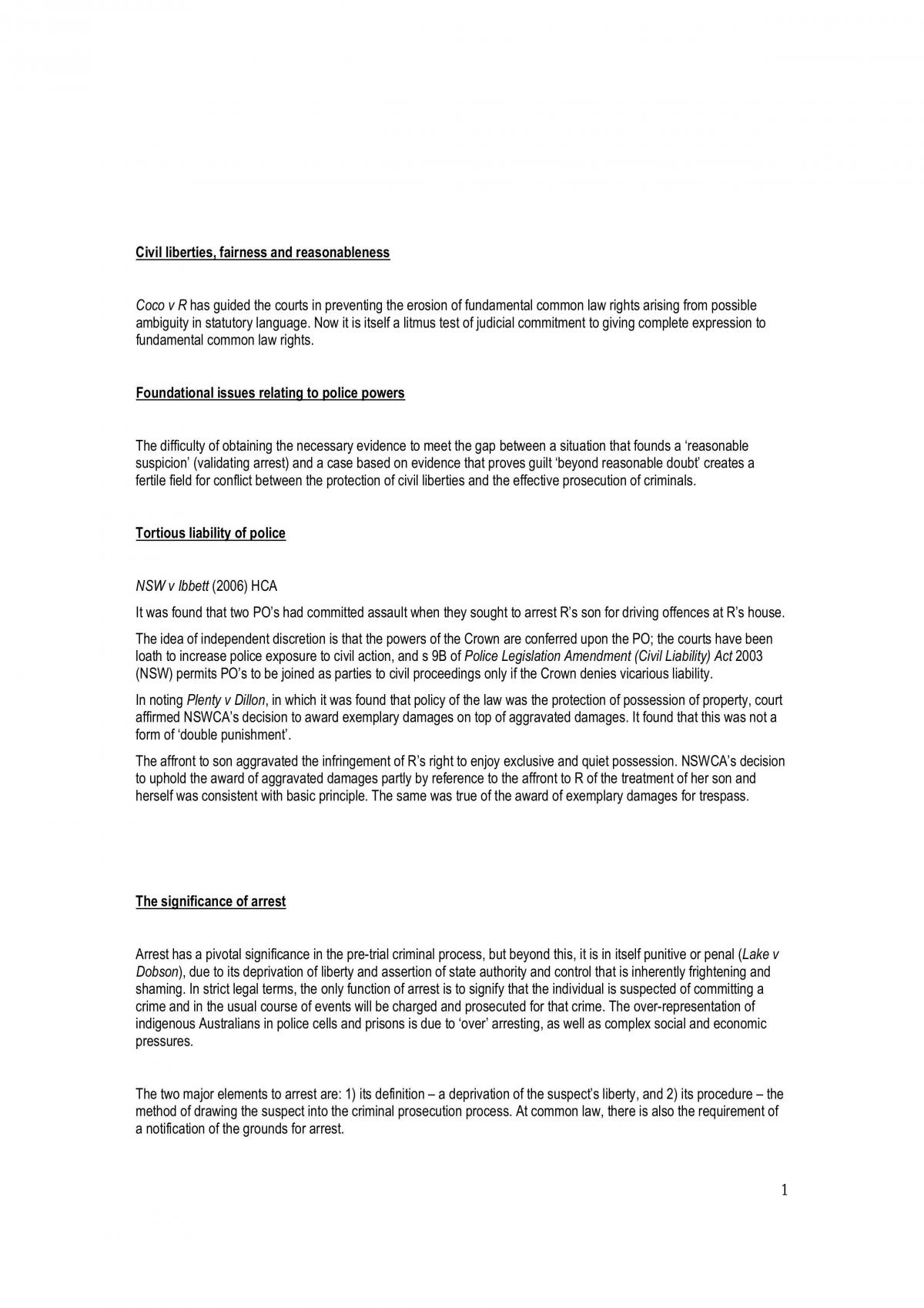 Criminal Litigation Notes - Page 1