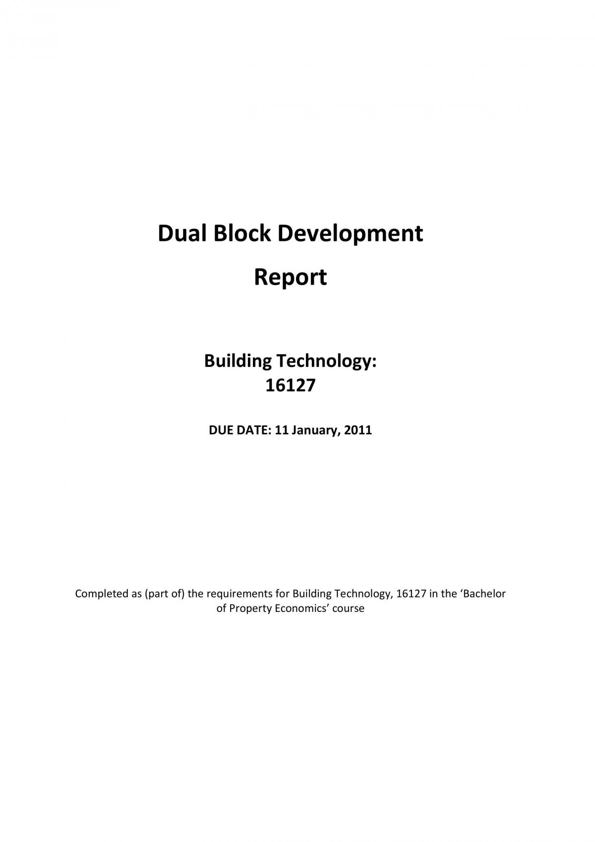 Other Built Environment-Building Technology - Page 1